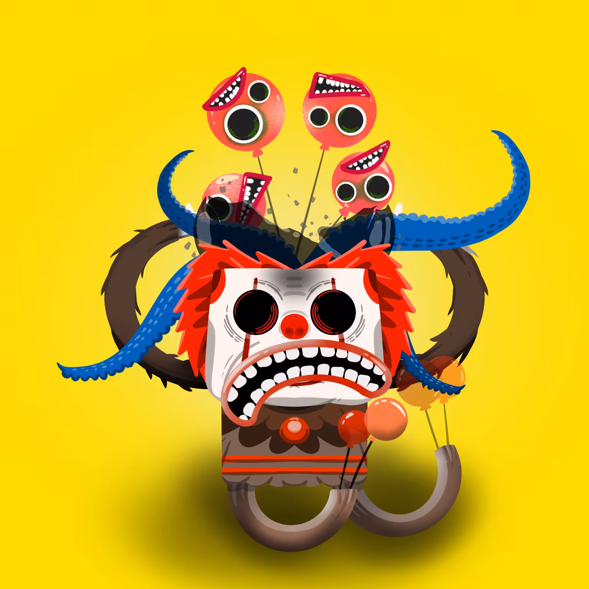 020nightmare of clown