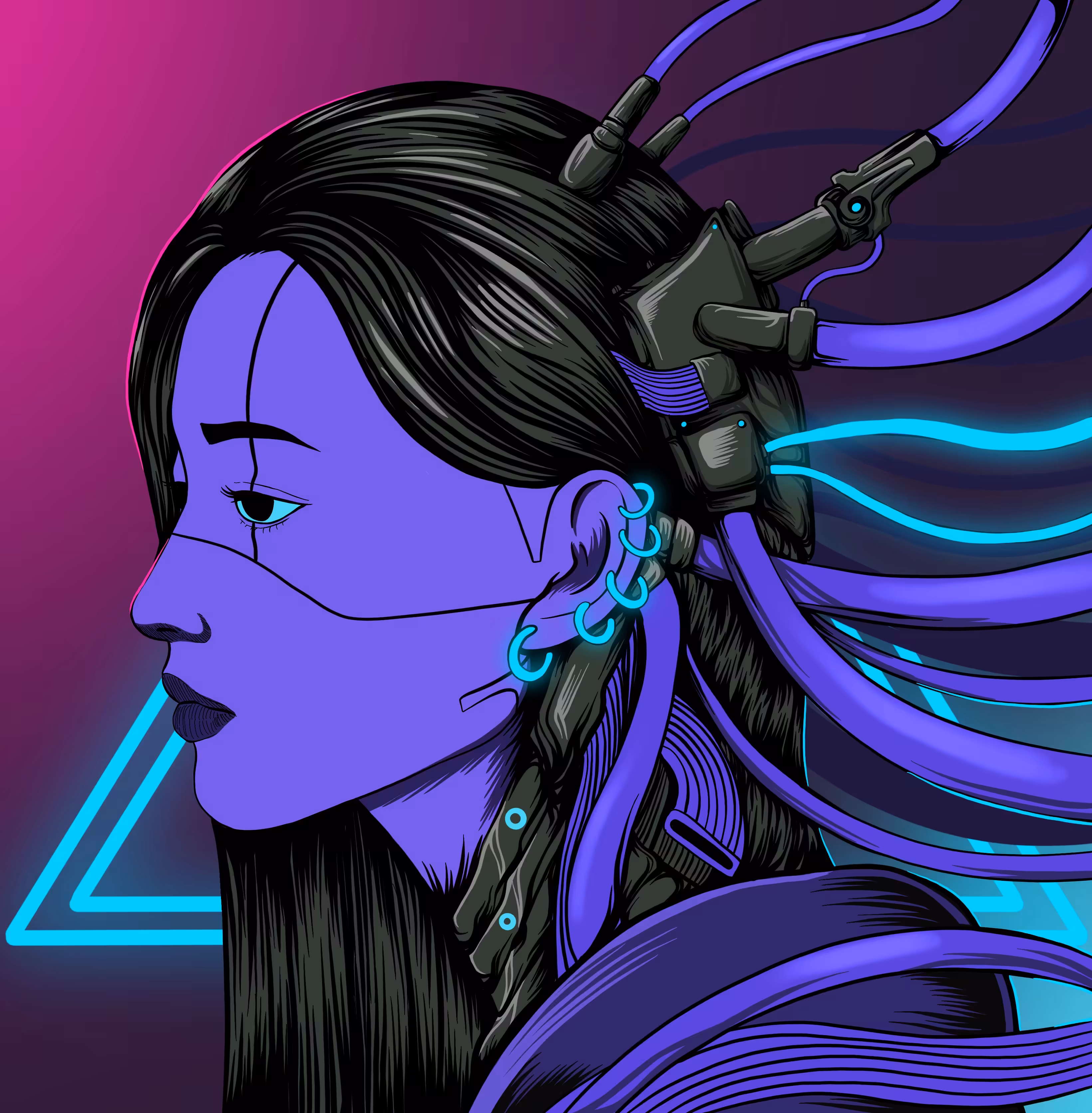 Cyborg girl