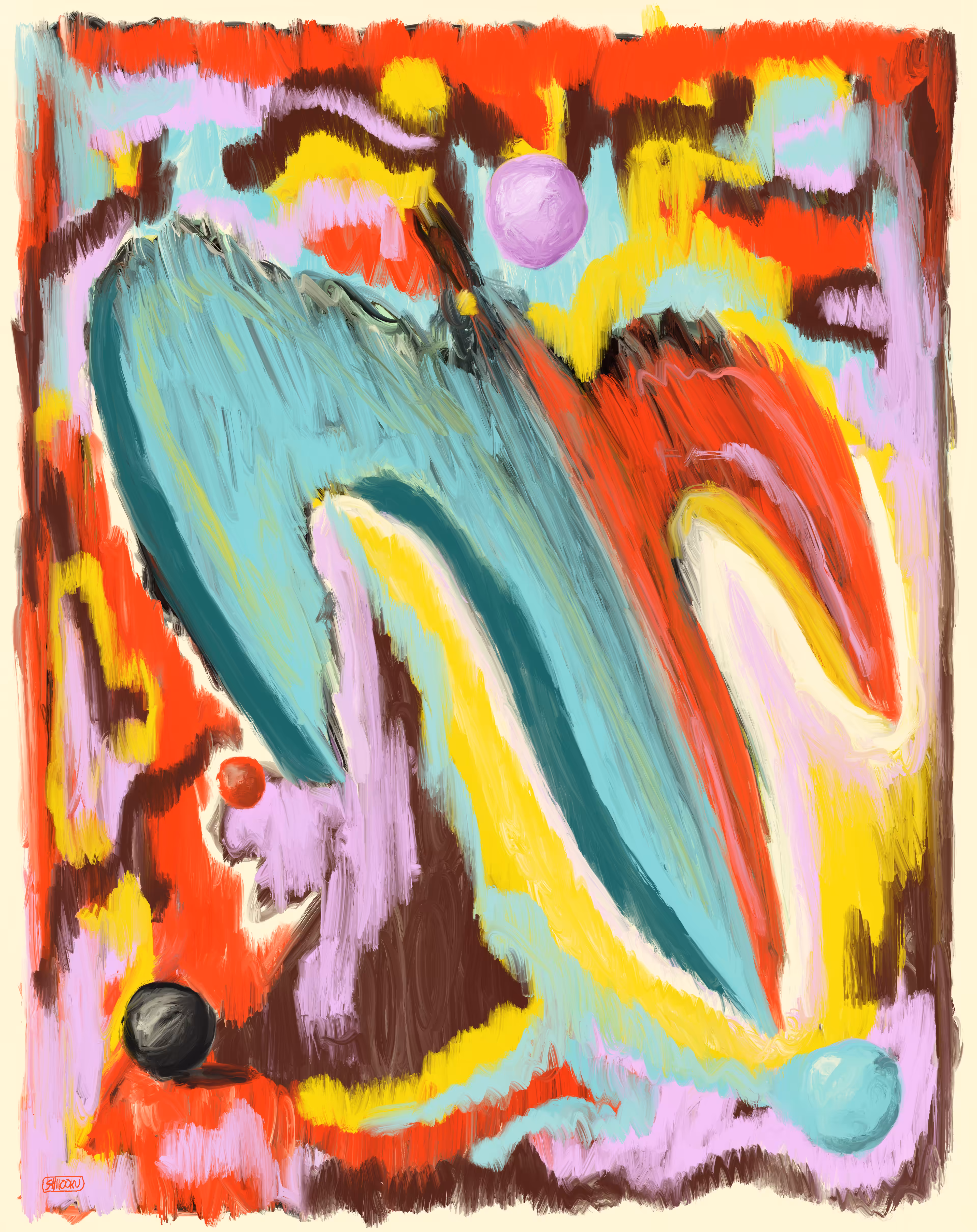 necessary death, so it’s a colorful crow