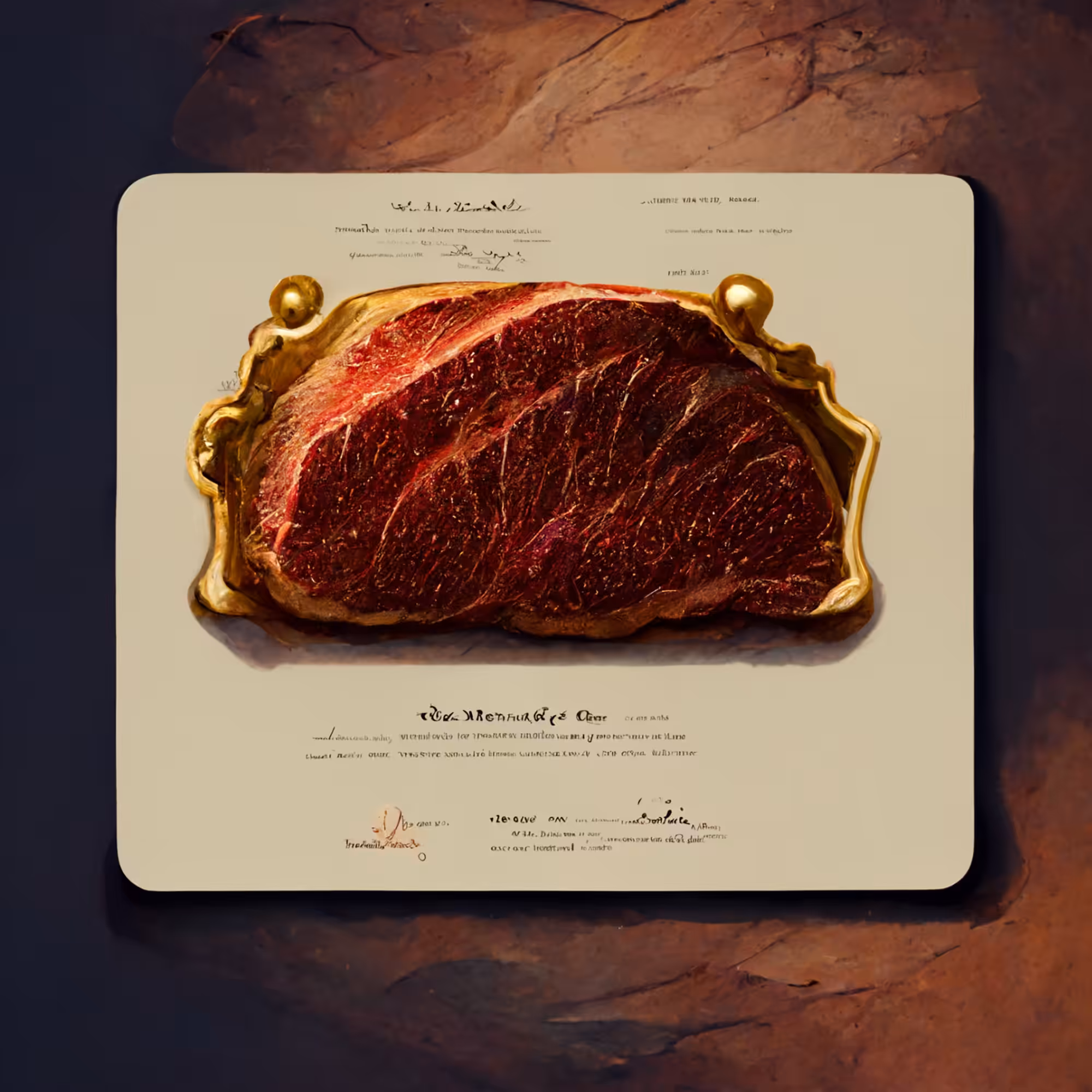 "Proof of Steak"