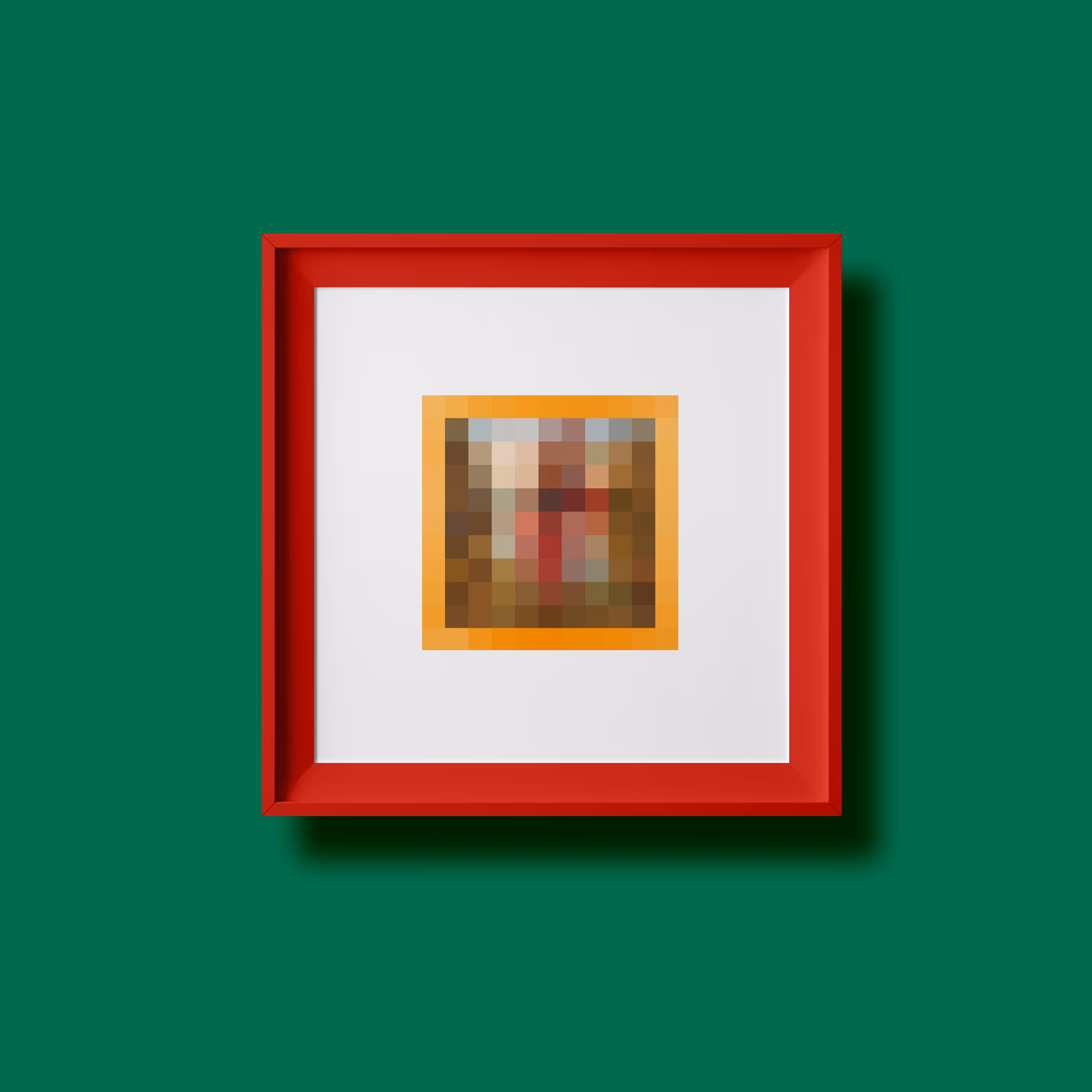 89 Pixels: Jan van Eyck - Saint Christopher