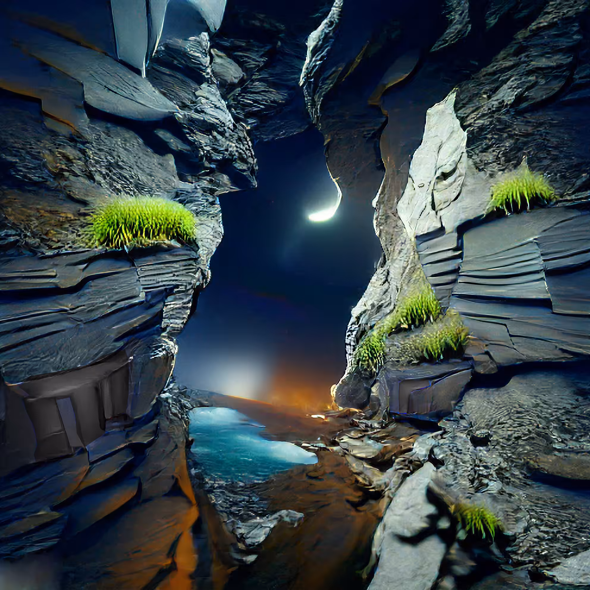 Fjaðrárgljúfur Canyon