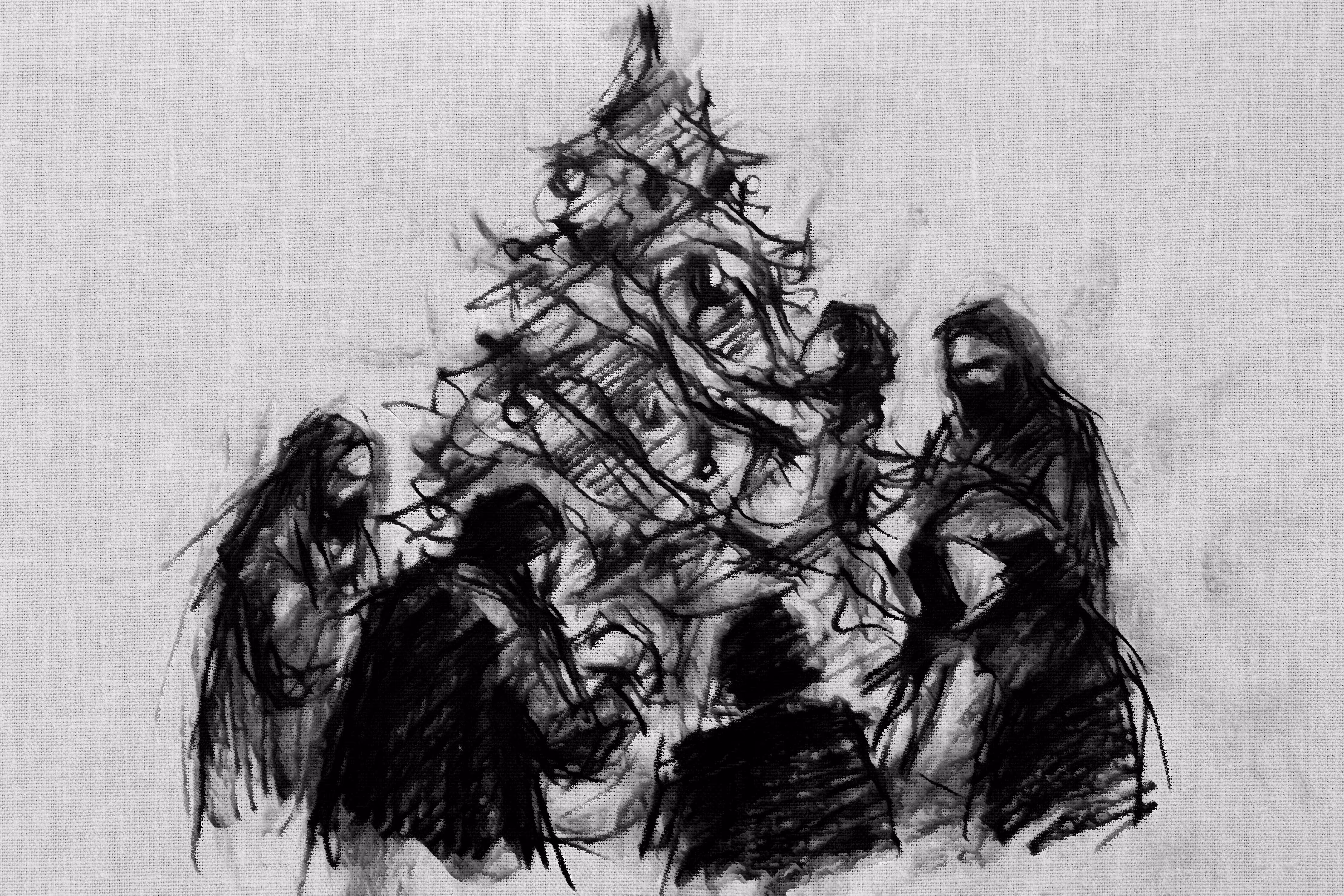 Unlit Christmas