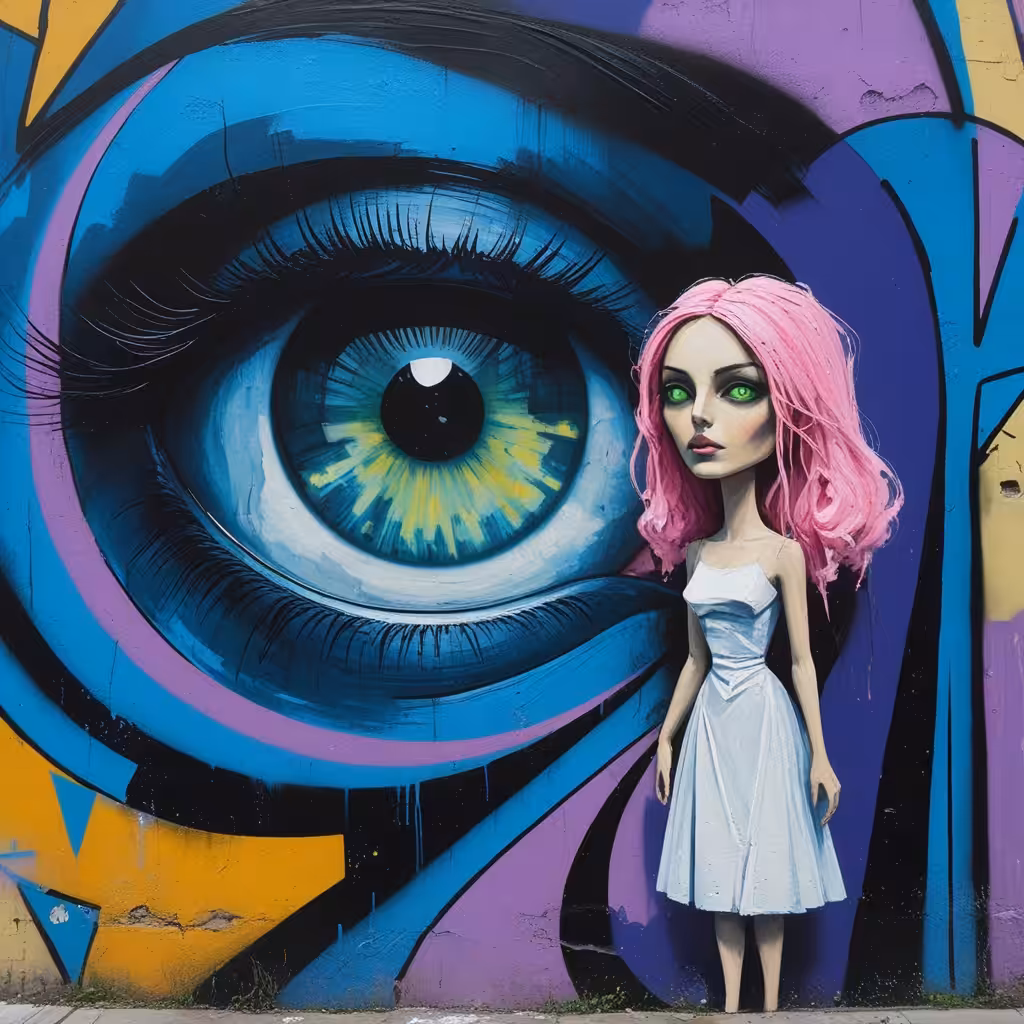 One soul in two bodies: pink eye