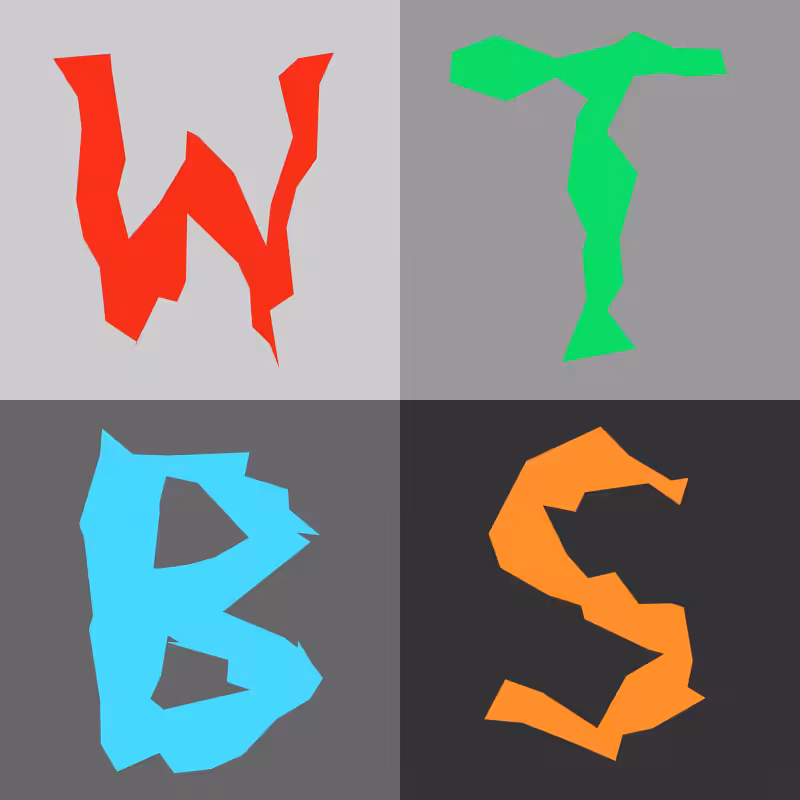 Waiting To Be Signed Logo with Wobbles #213