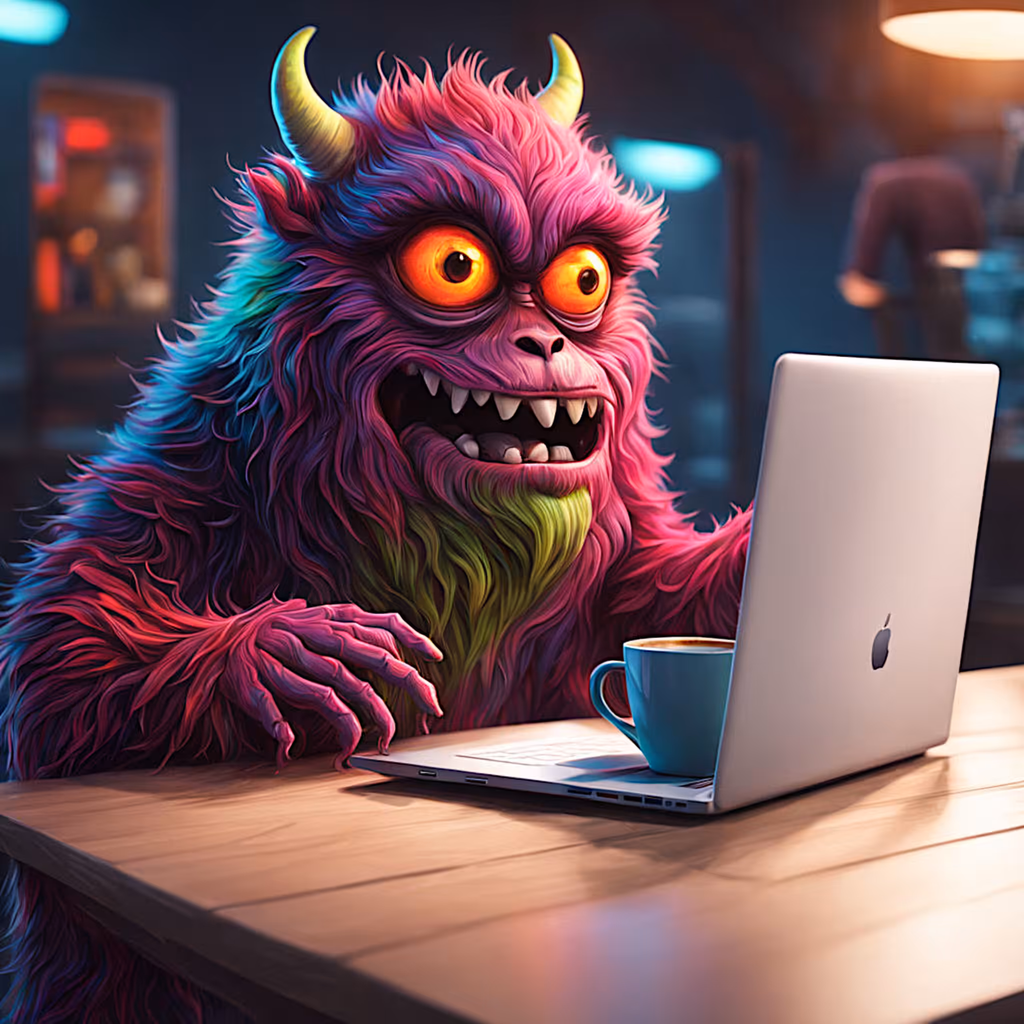 "Coffee Monster #28"
