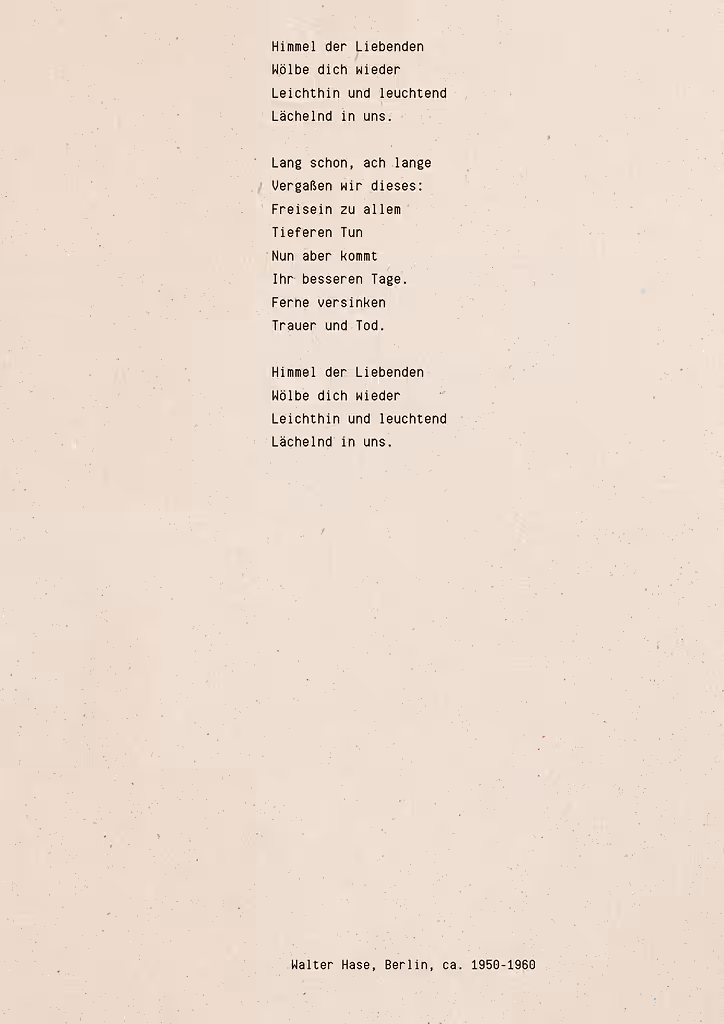 Did You Know That I can Breathe Underwater?: Did You Know That I Can Breathe Underwater - Walter Hase Poem 6