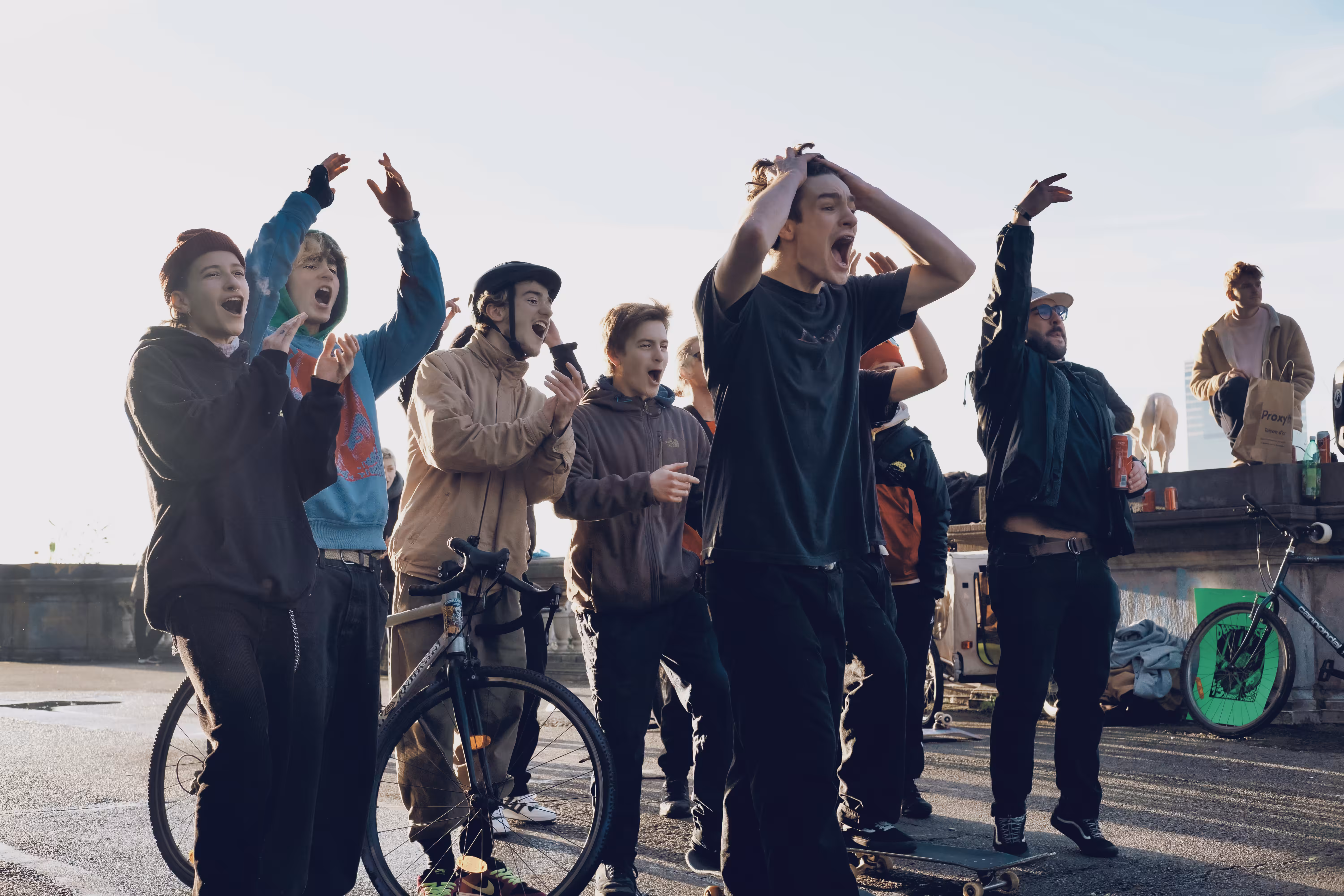 Brussels Street Story: Young Skateboarders