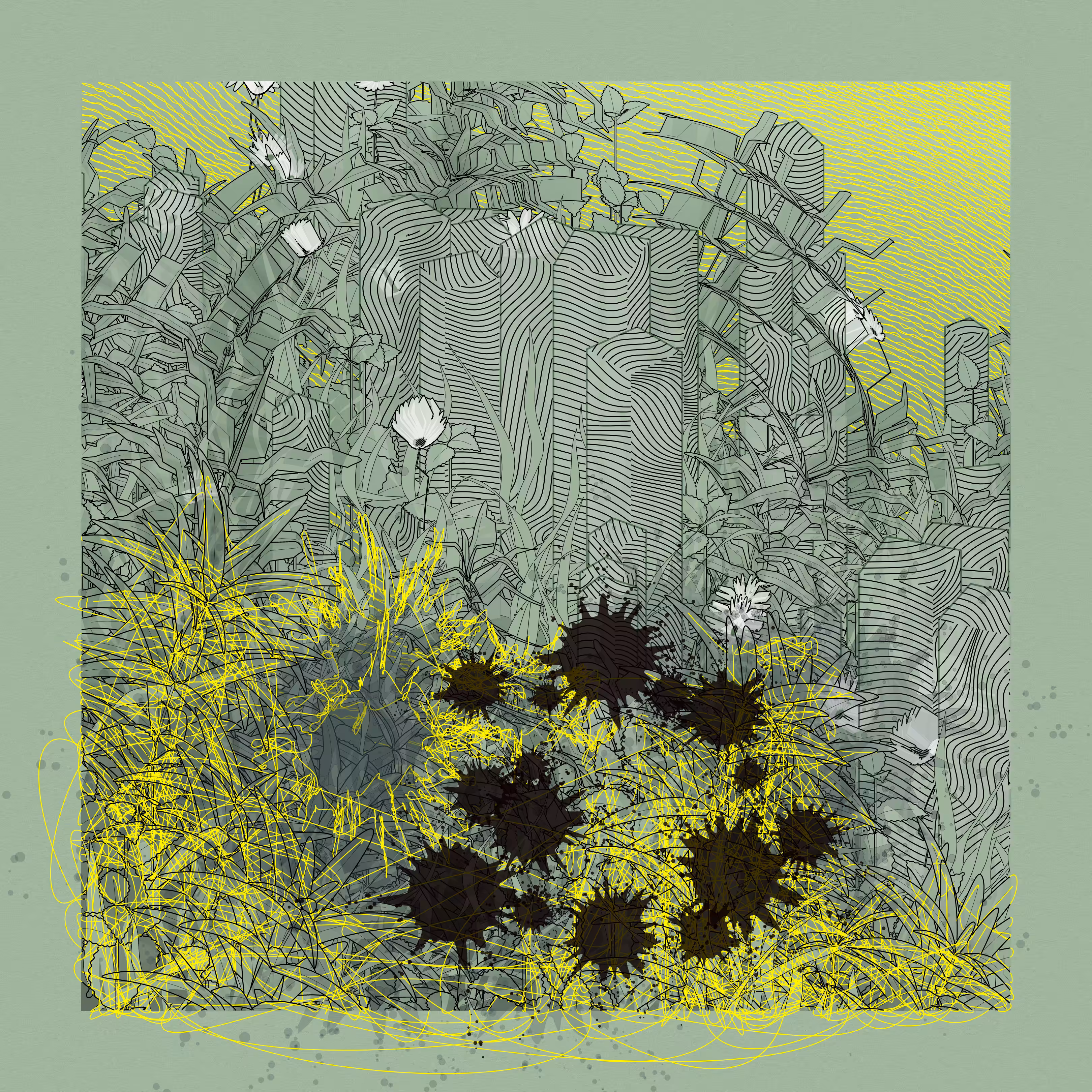 Landscape with Carbon Capture #5445