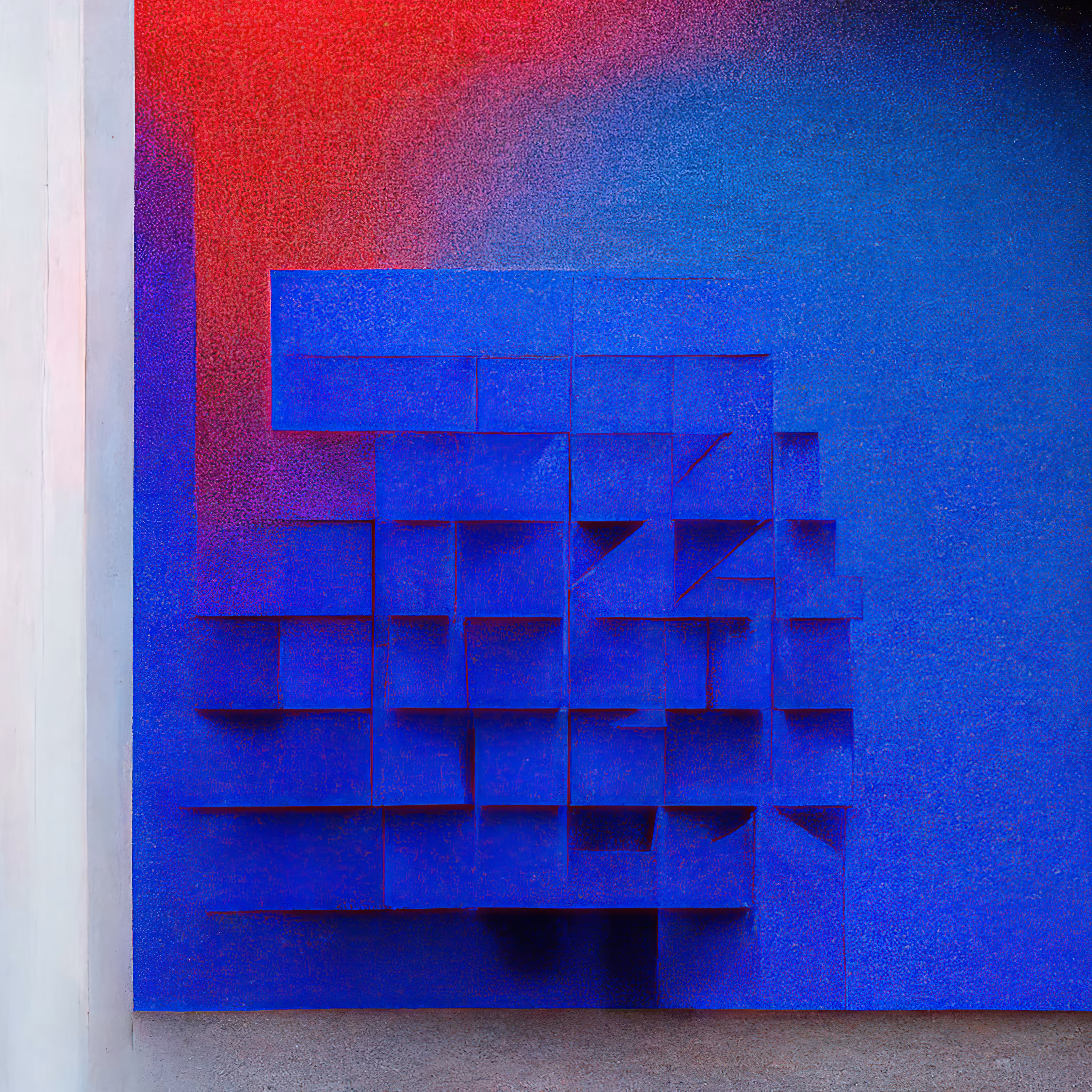 A Tesseract that Sol LeWitt did not make