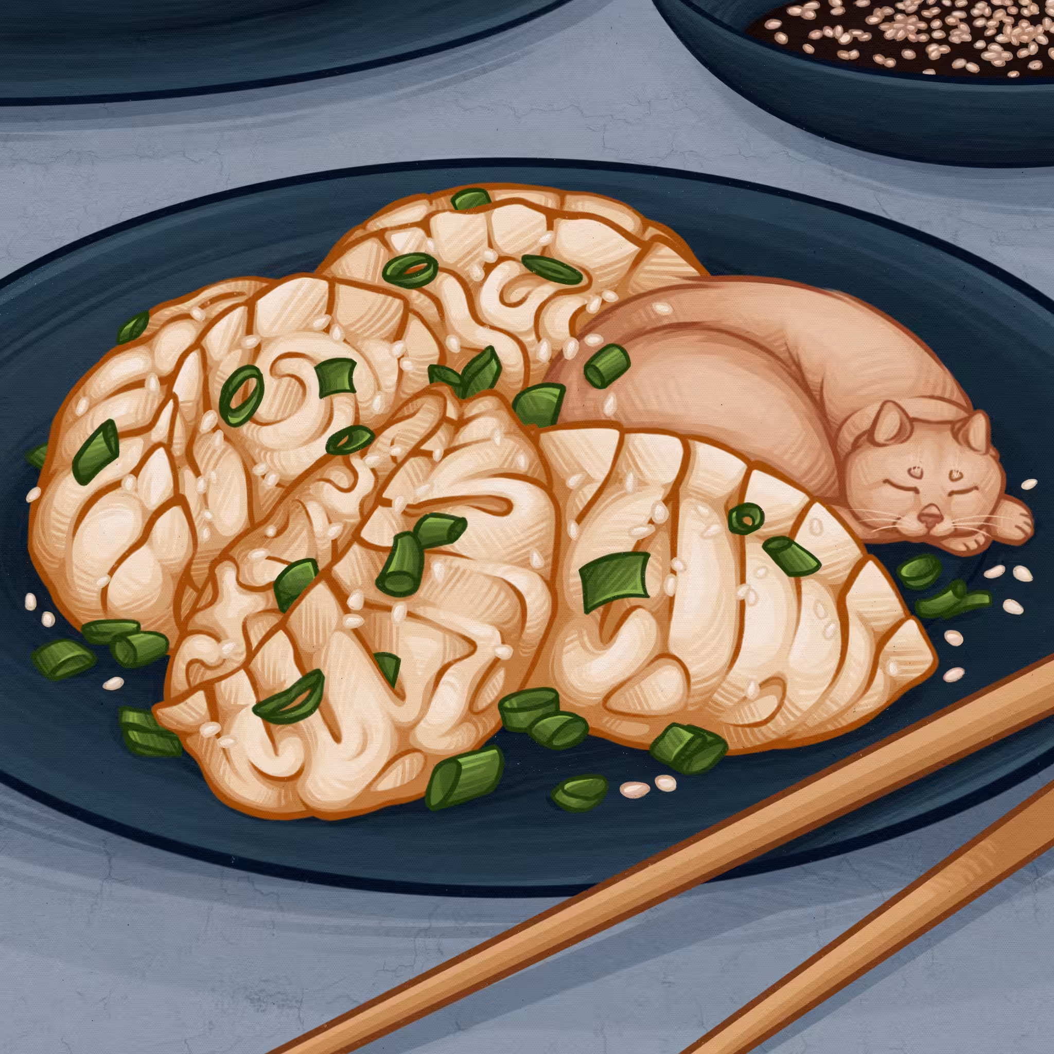 Cat’s gyoza