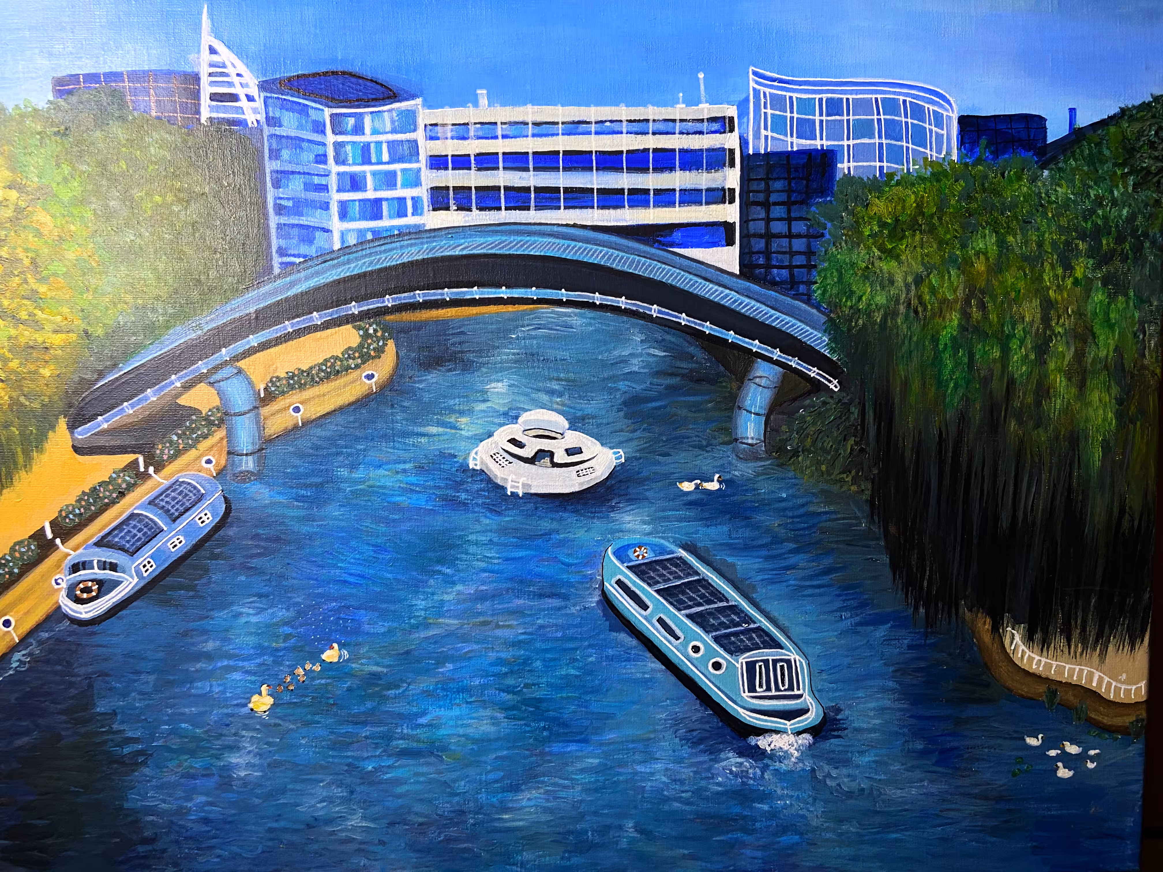 Peace by the Canal