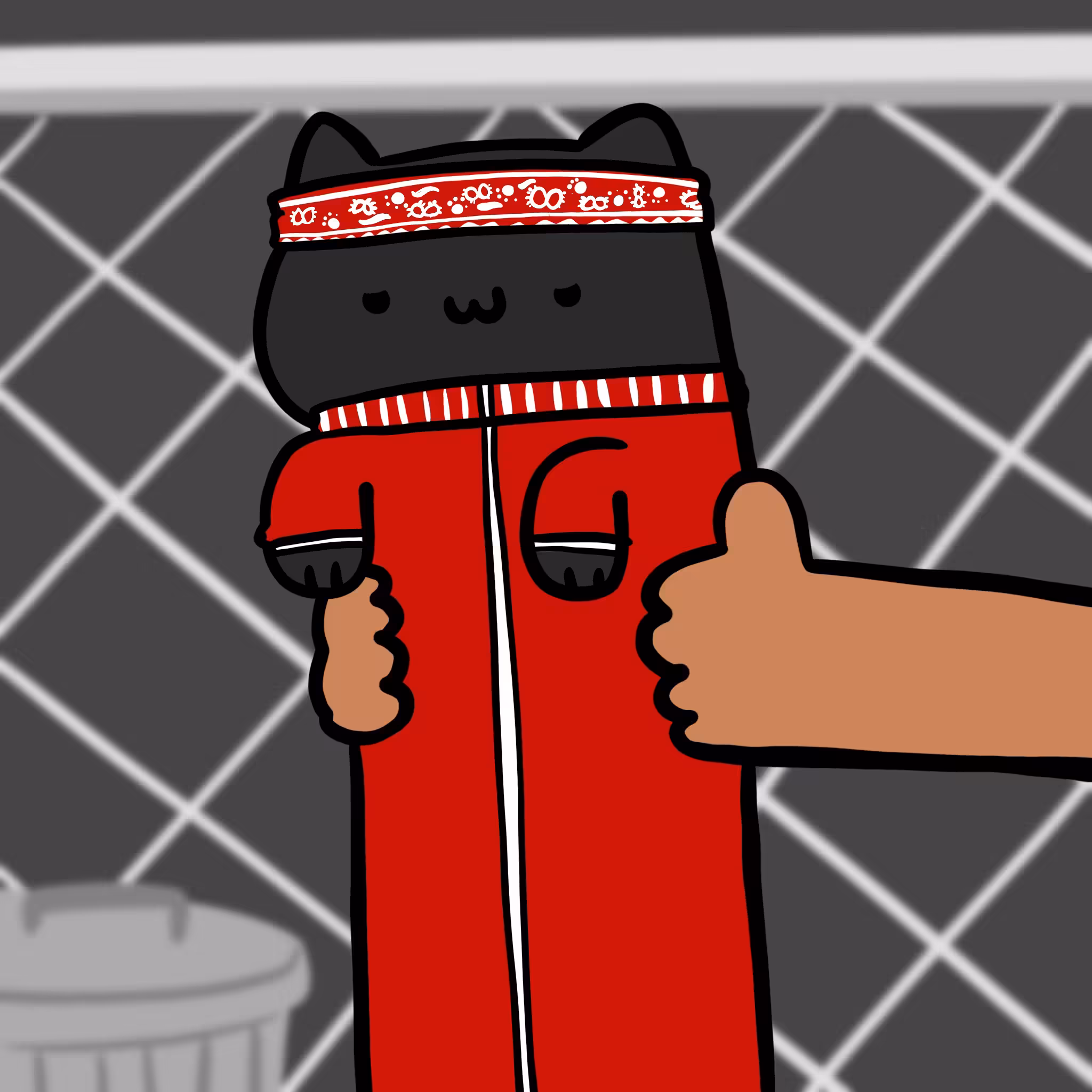 Long long gangster cat #141
