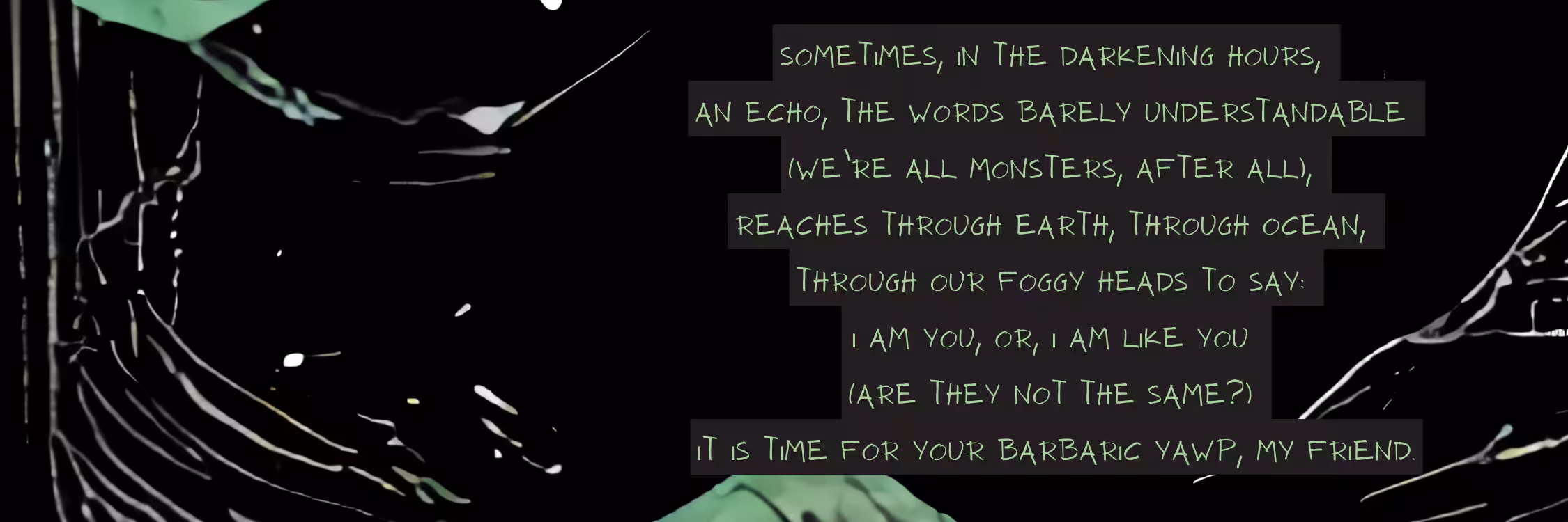 Poem for Mynimal Monster