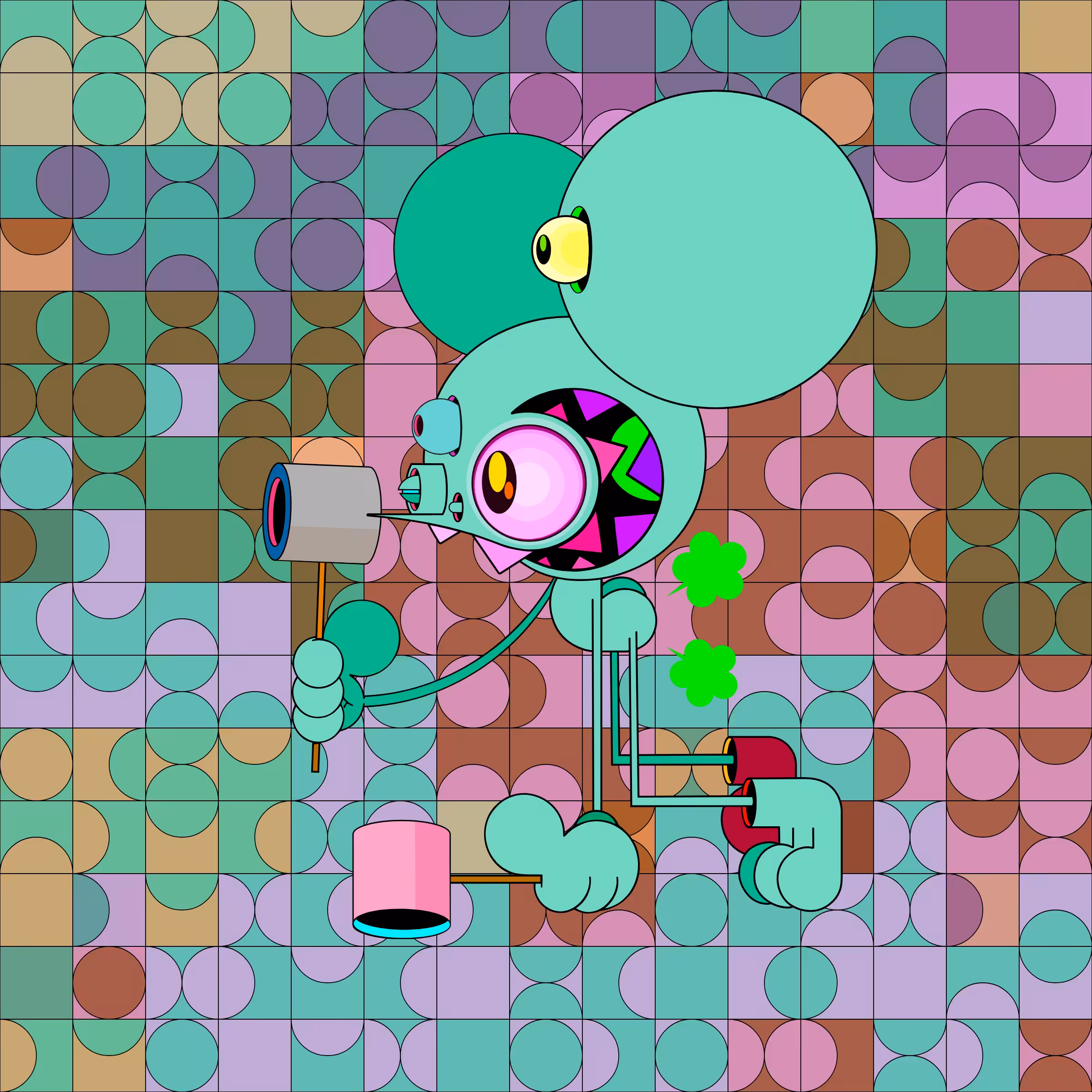 Neogen Space Monkeys #3295