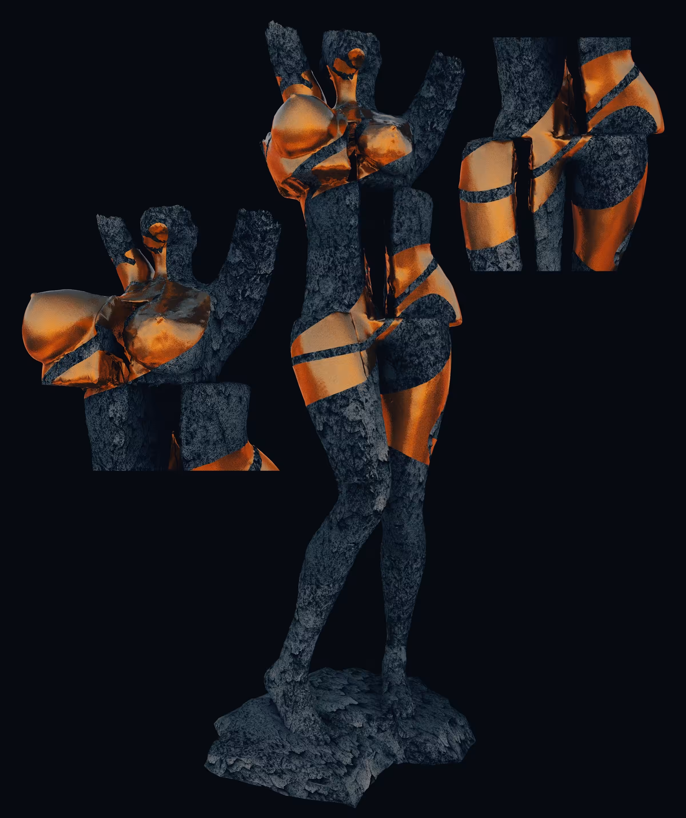 3D 𝒜𝓇𝓉: 𝕭𝖚𝖗𝖓𝖎𝖓𝖌 𝖌𝖔𝖑𝖉