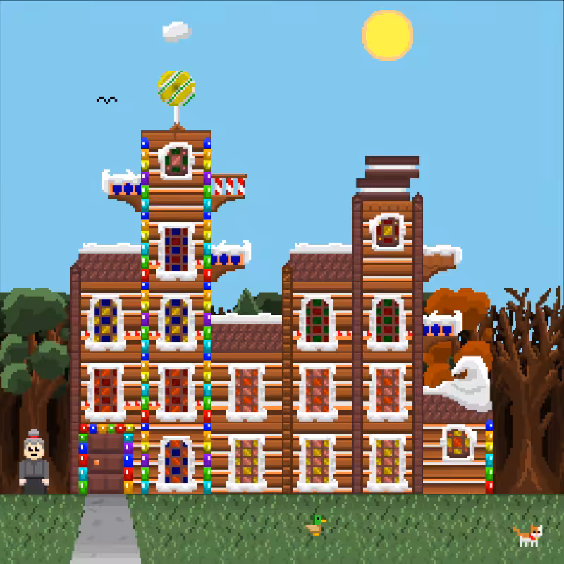 2D Mansion Candy House #51