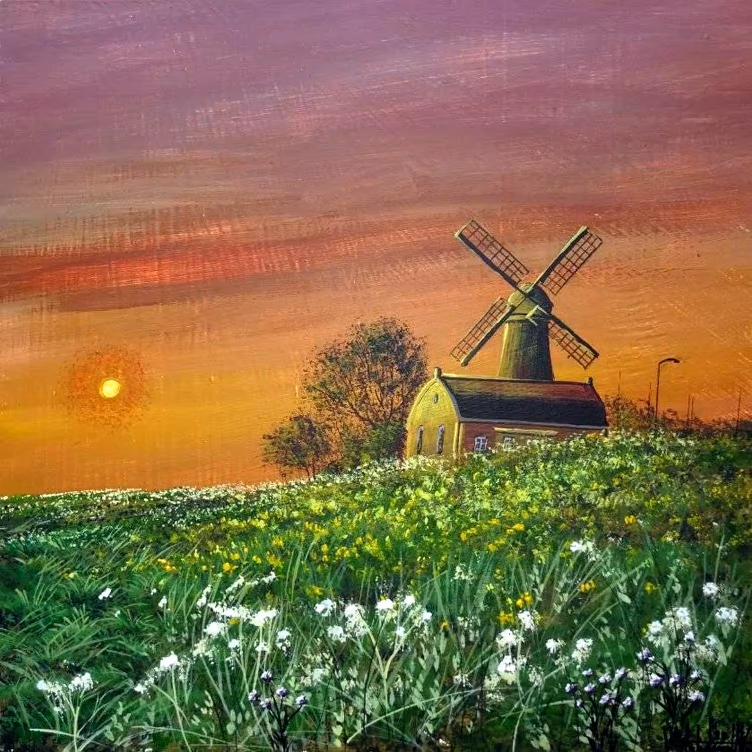 Sunset in Ukraine