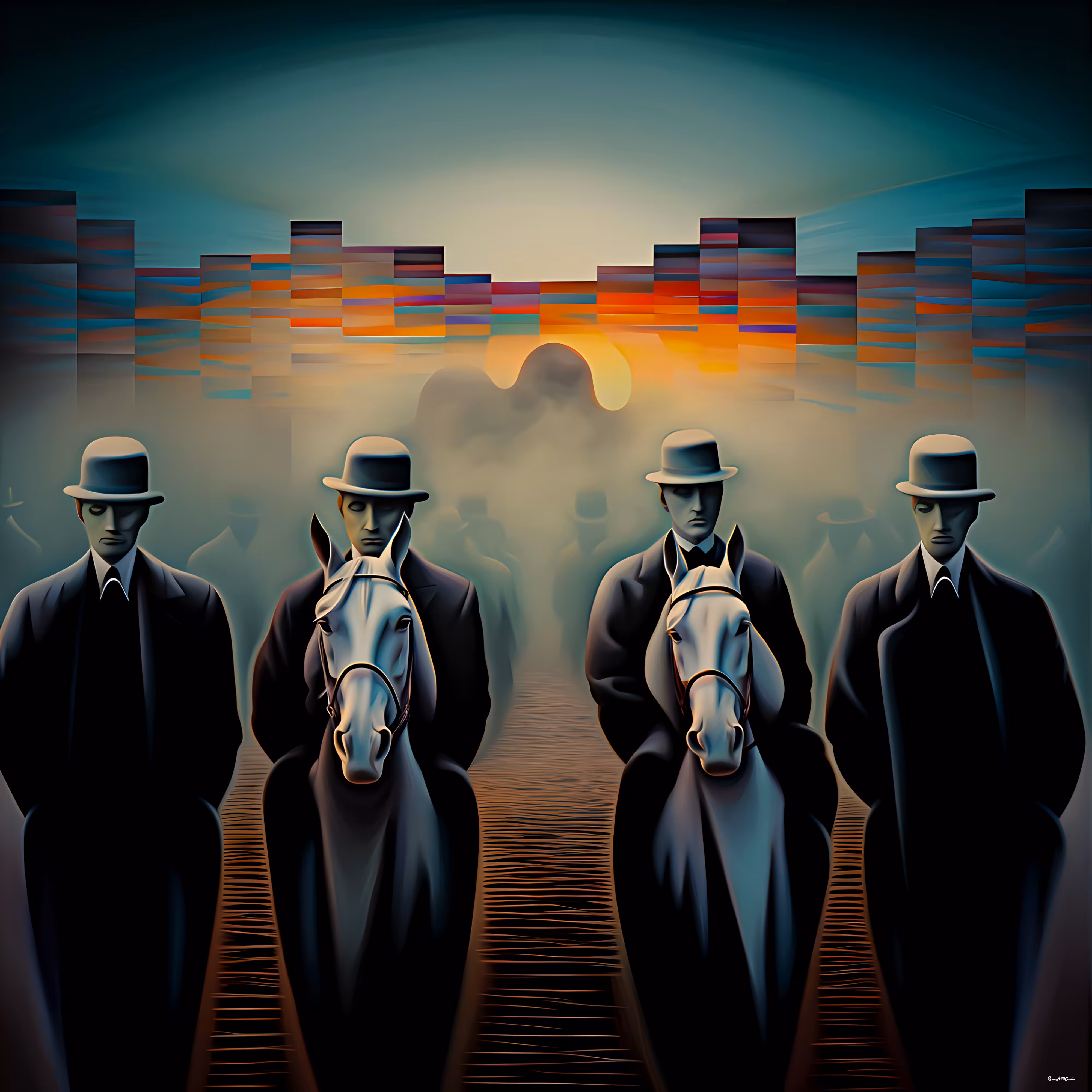 Ai Art by Benny: The Silent Reckoning