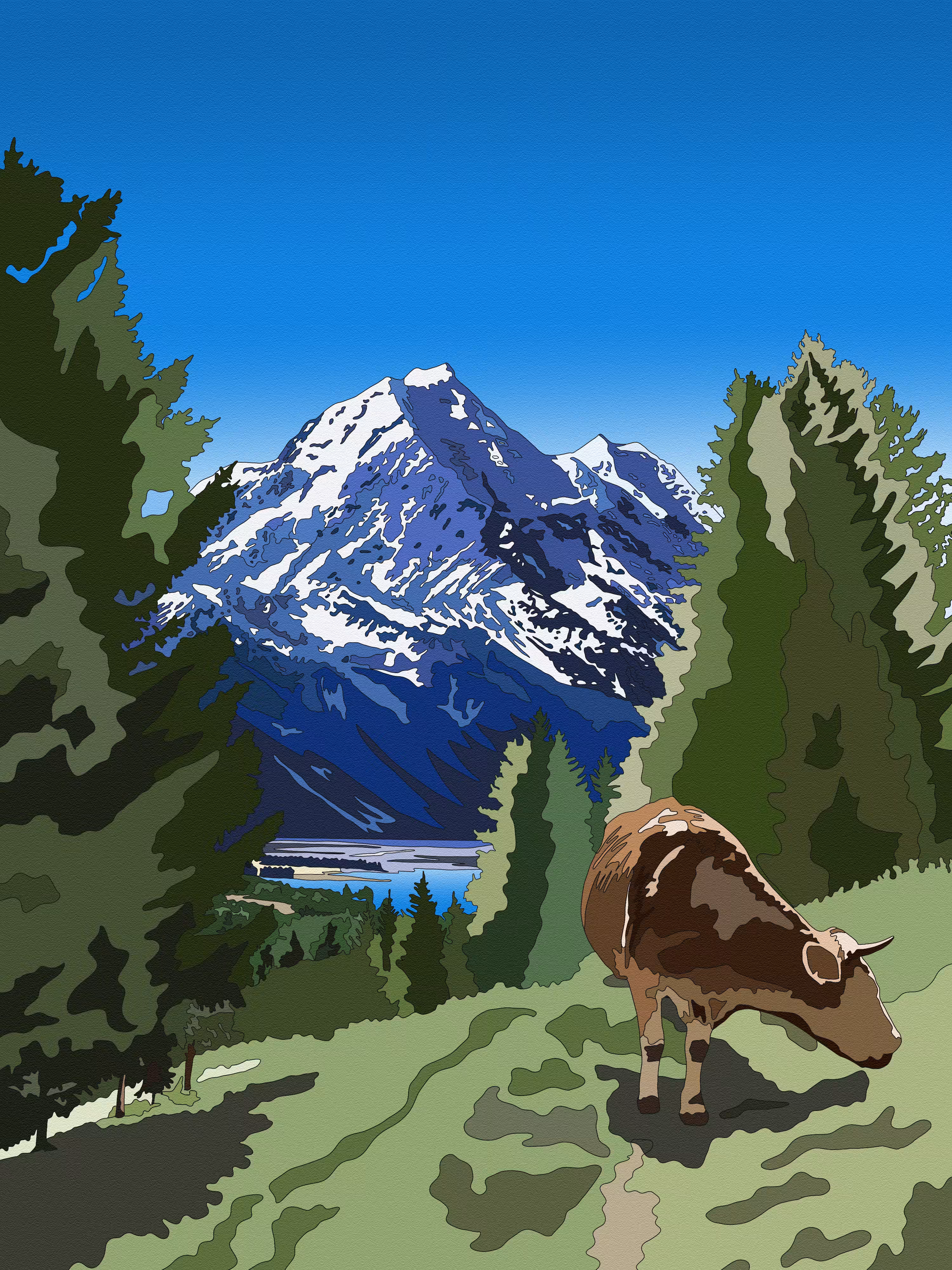 mountain range