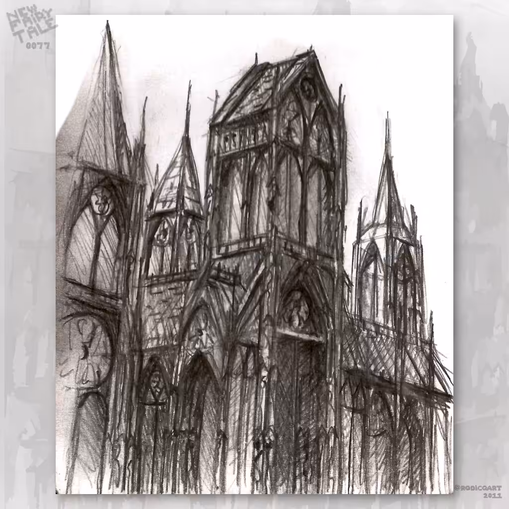 Cathedral in Sketchbook 0077