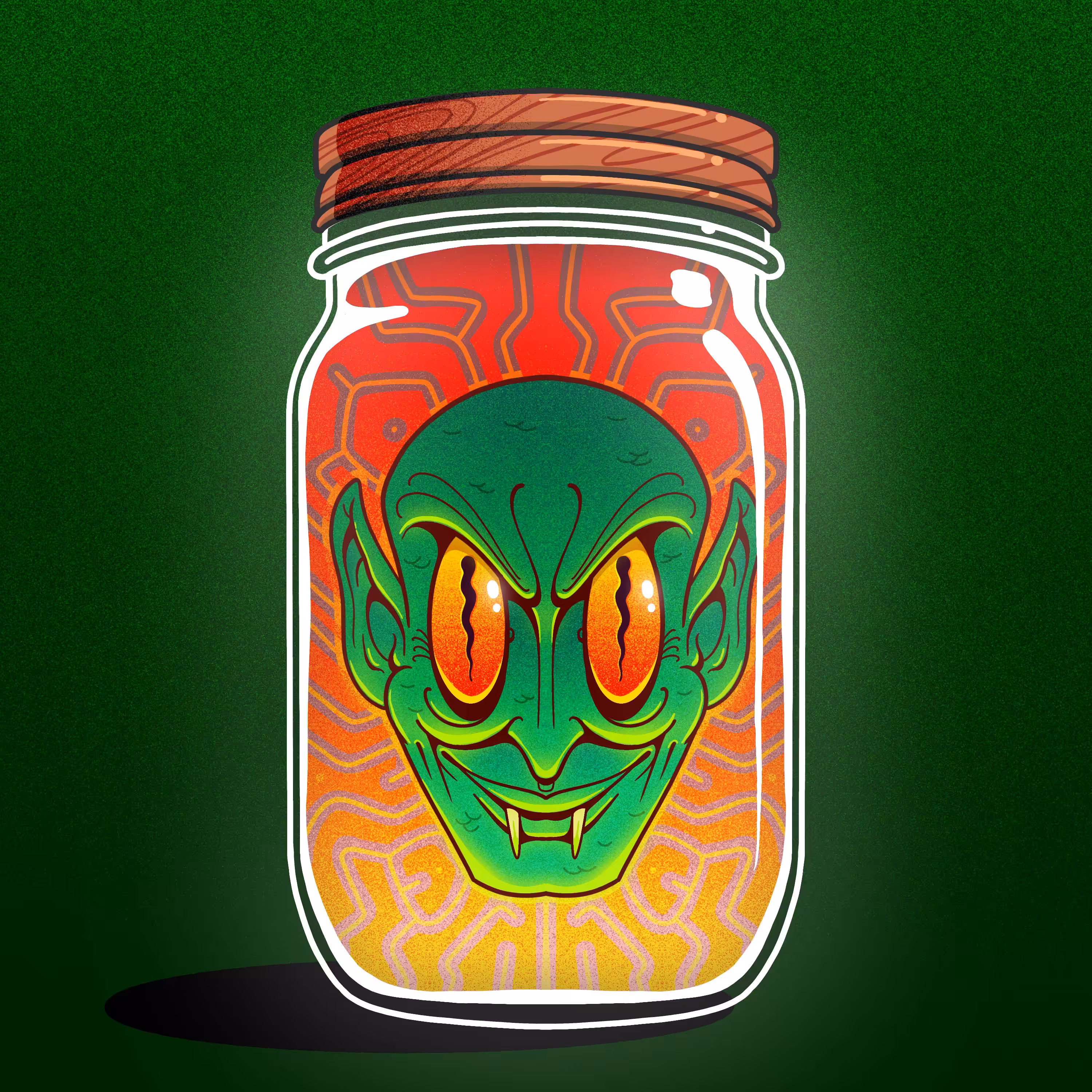 Wooden Lid #16