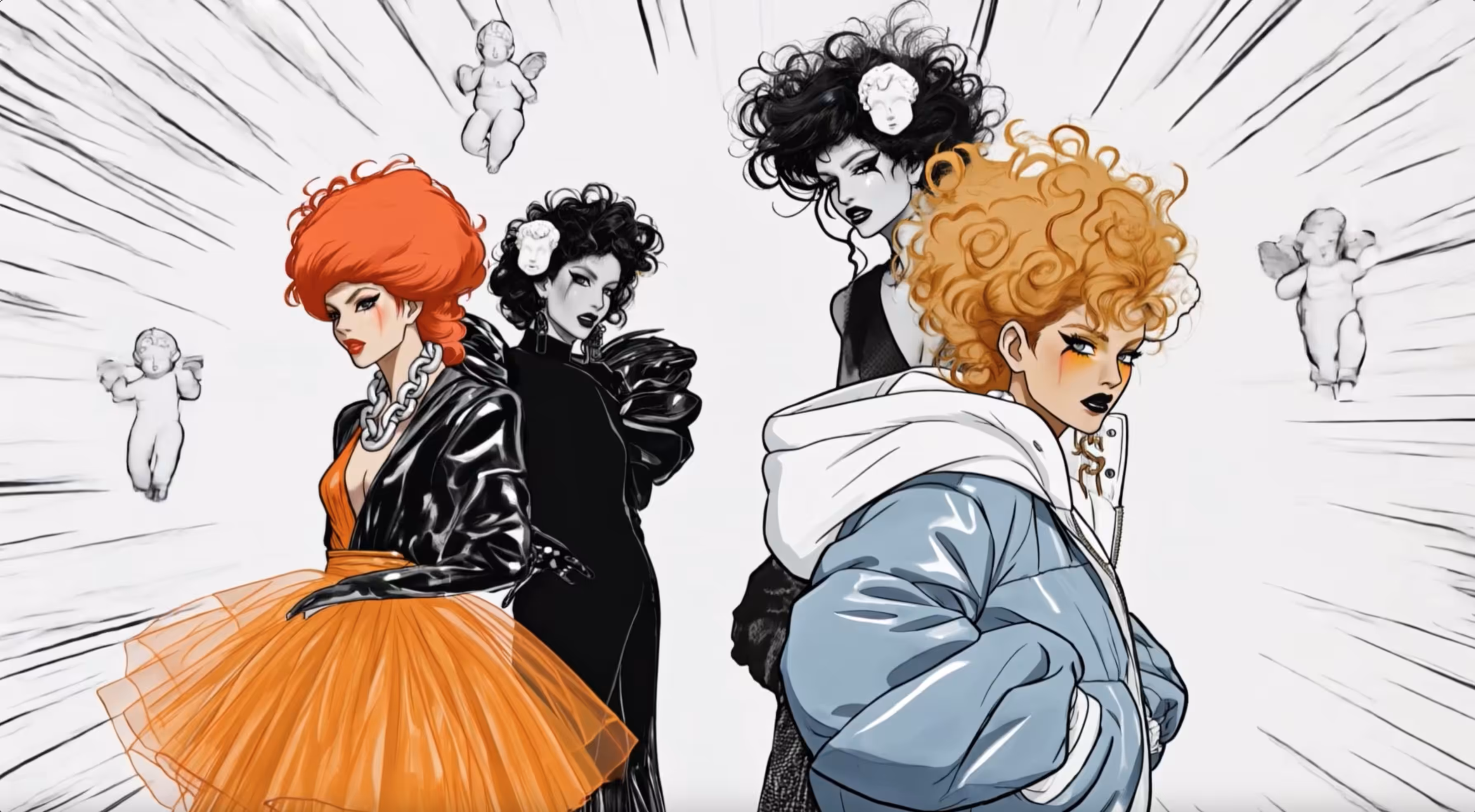THE MANGA MACHINE - PORCELAIN ANDROIDS: Cherub Disco — Manga