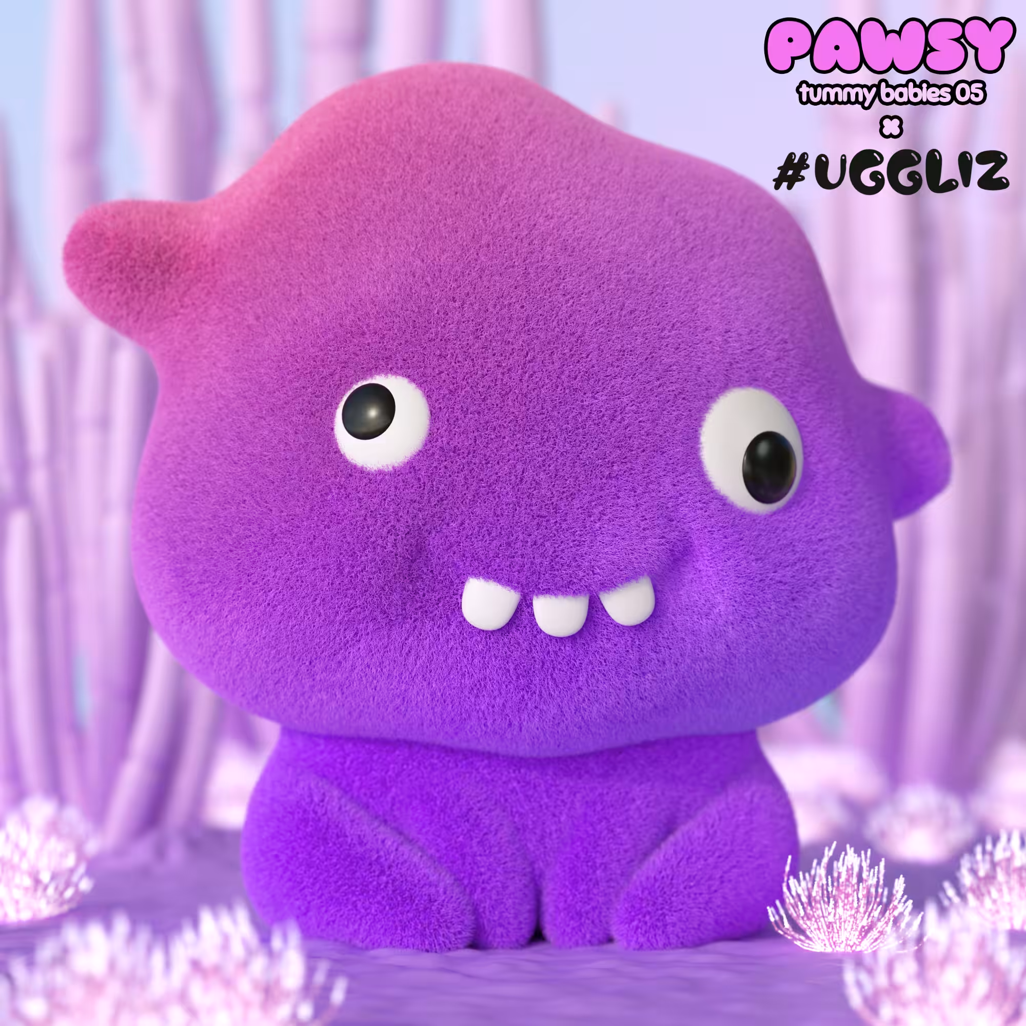 PAWSY x Uggliz • tummy babies • 05