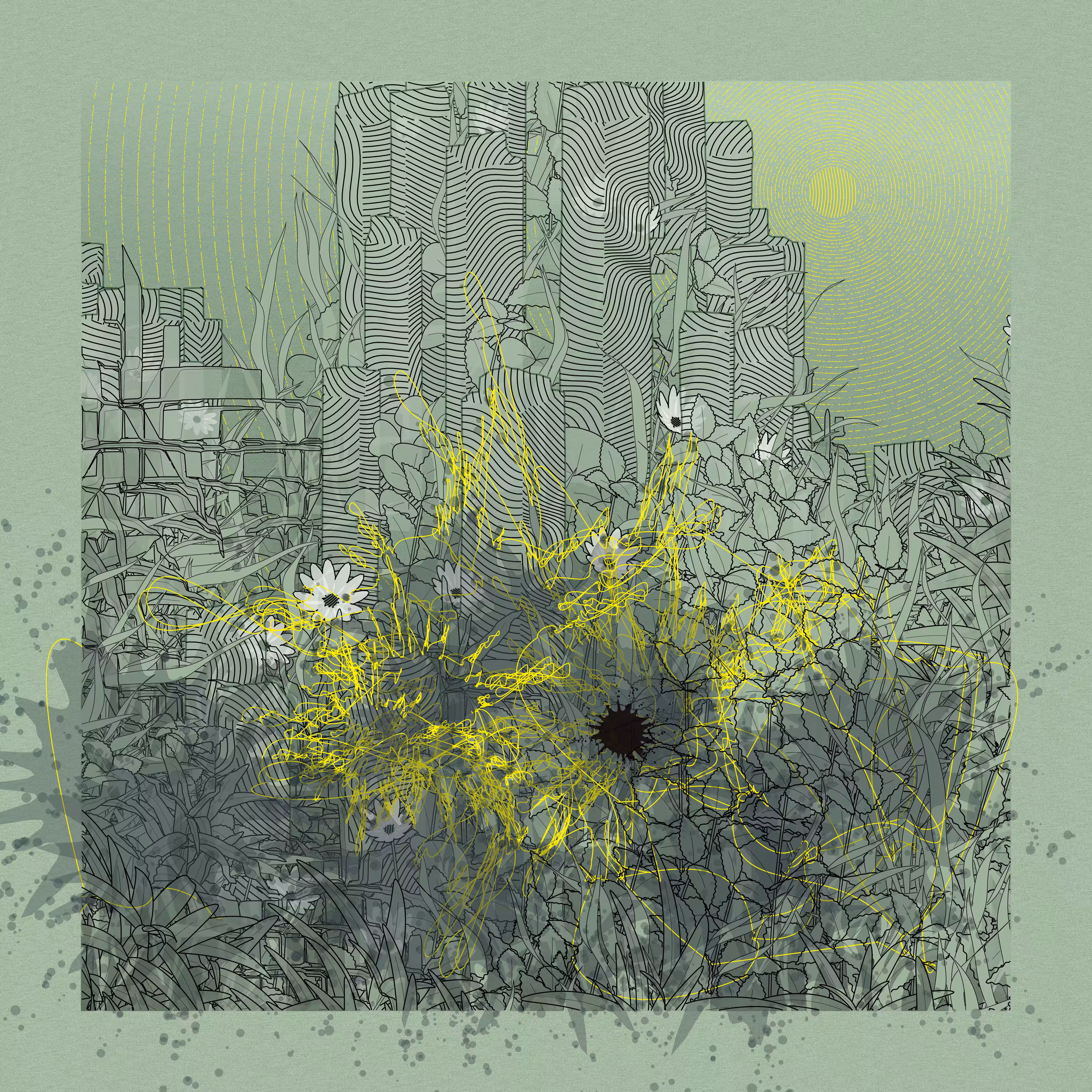 Landscape with Carbon Capture #4640