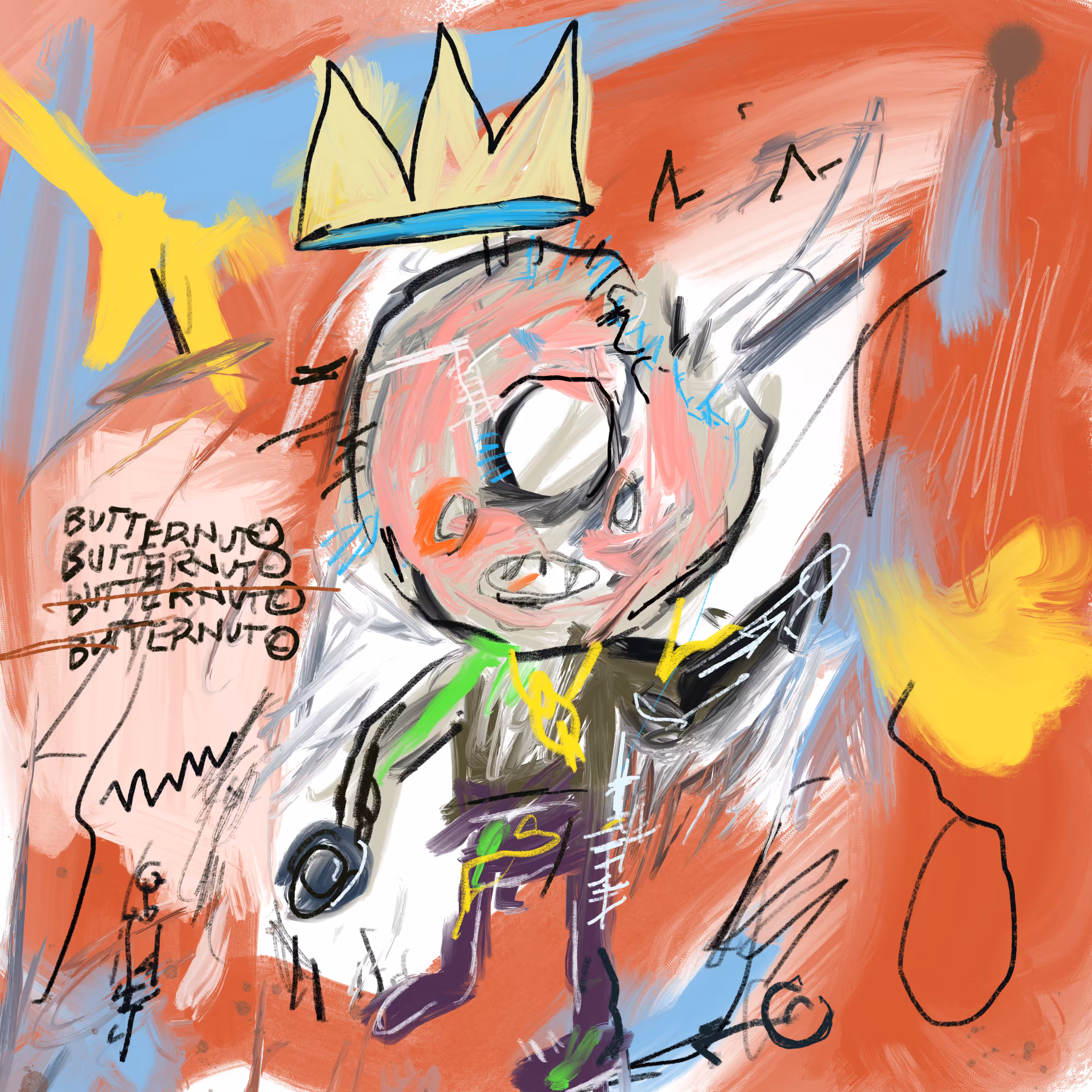 Basquiat Deluxe “DONUT HEADS” - #46