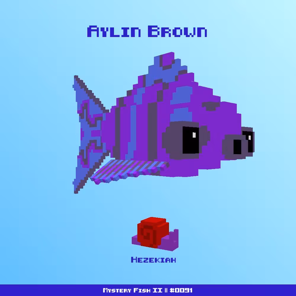 Aylin Brown :: Mystery Fish 0091/1000