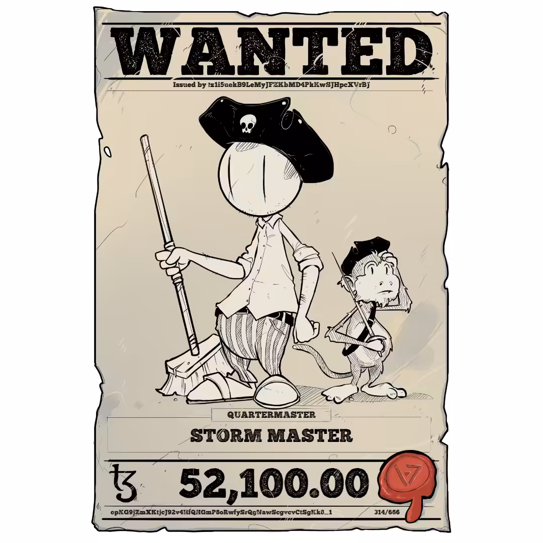 STORM MASTER | TEZOS PIRATE 314/666