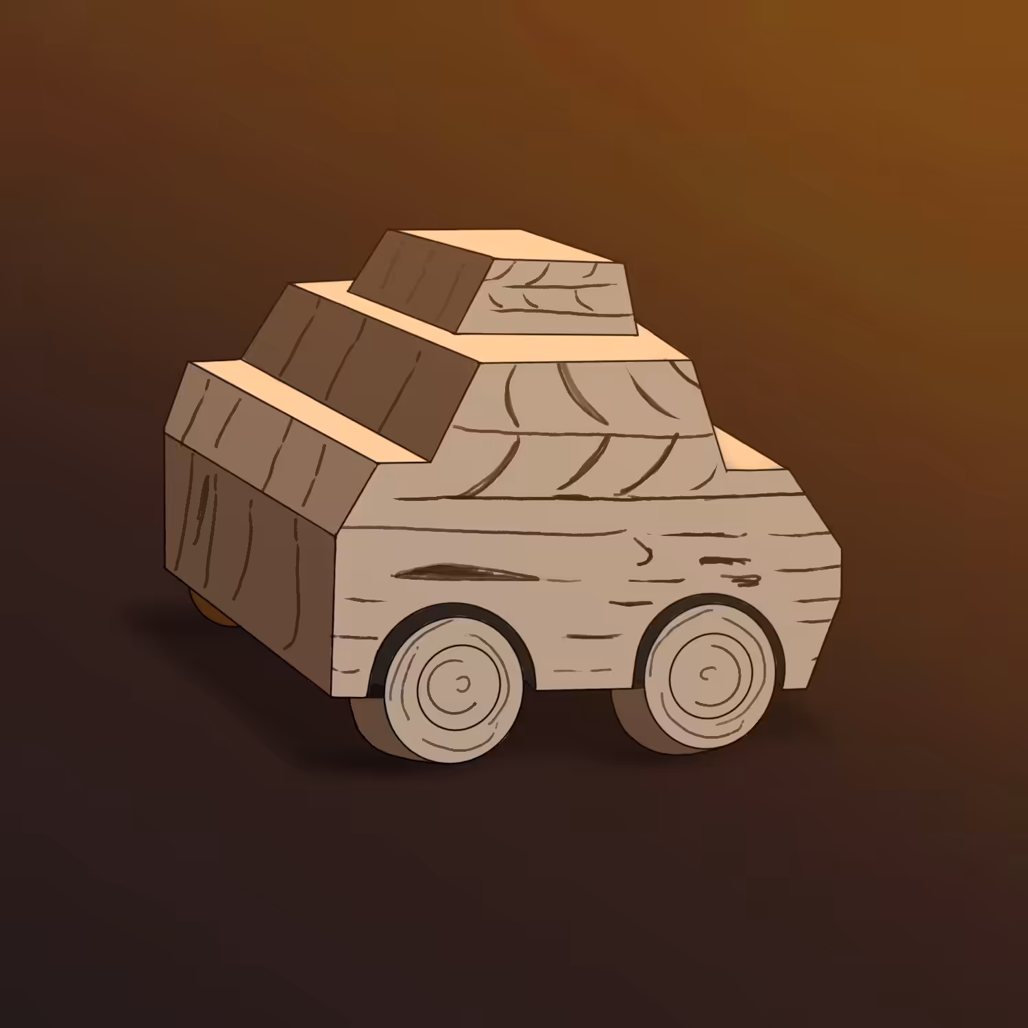 Wooden Car
