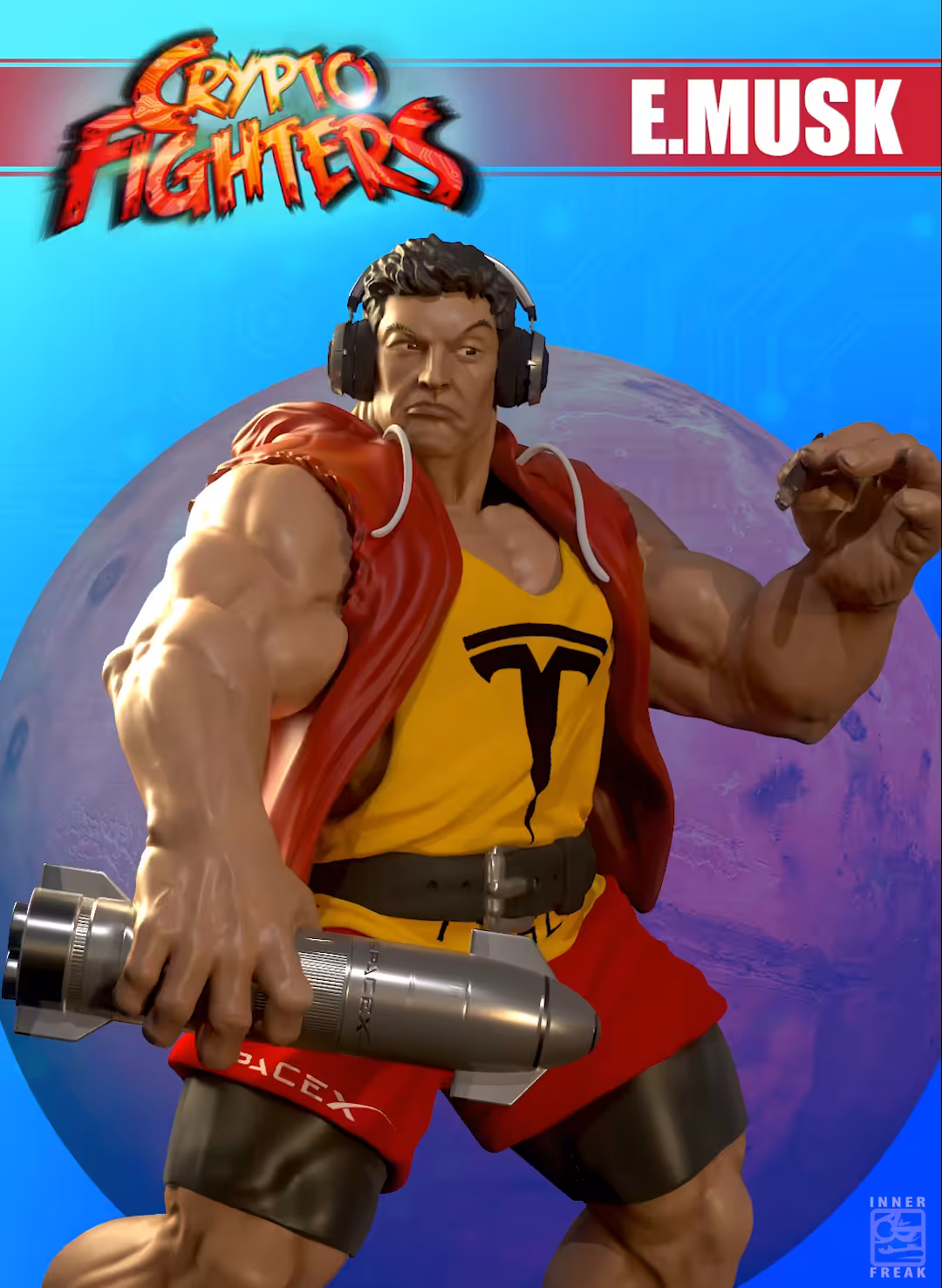 Crypto Fighters 1001 E. Musk