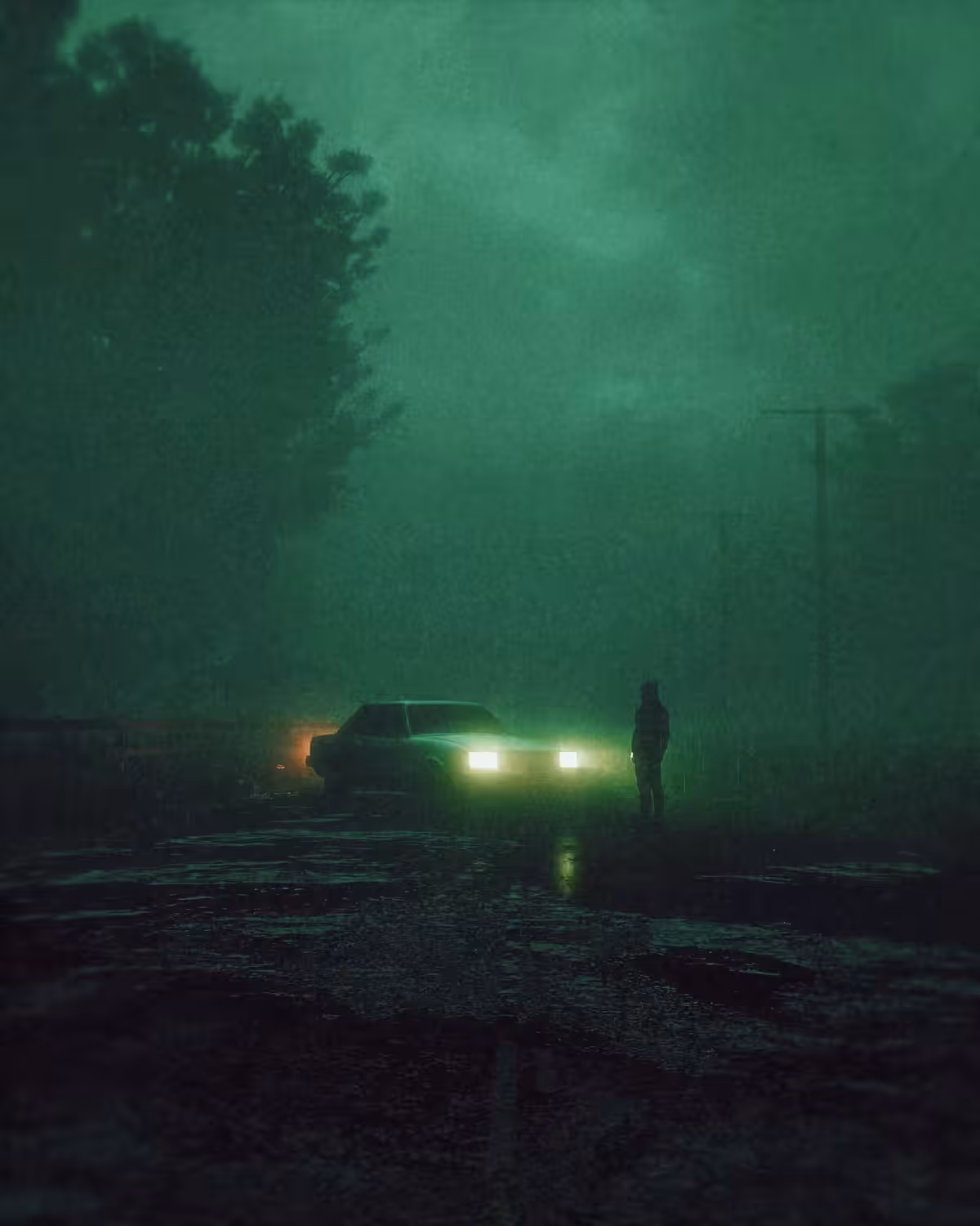 in the mist