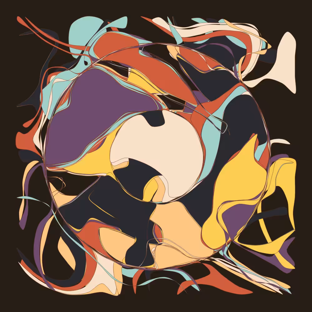 Geometric colorful shapes 3 #237