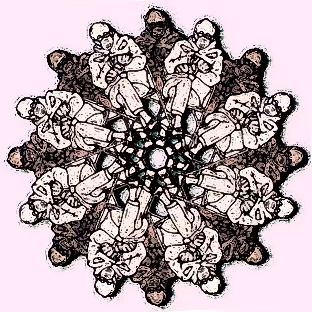 Bernie´´ s Spinning Mandala
