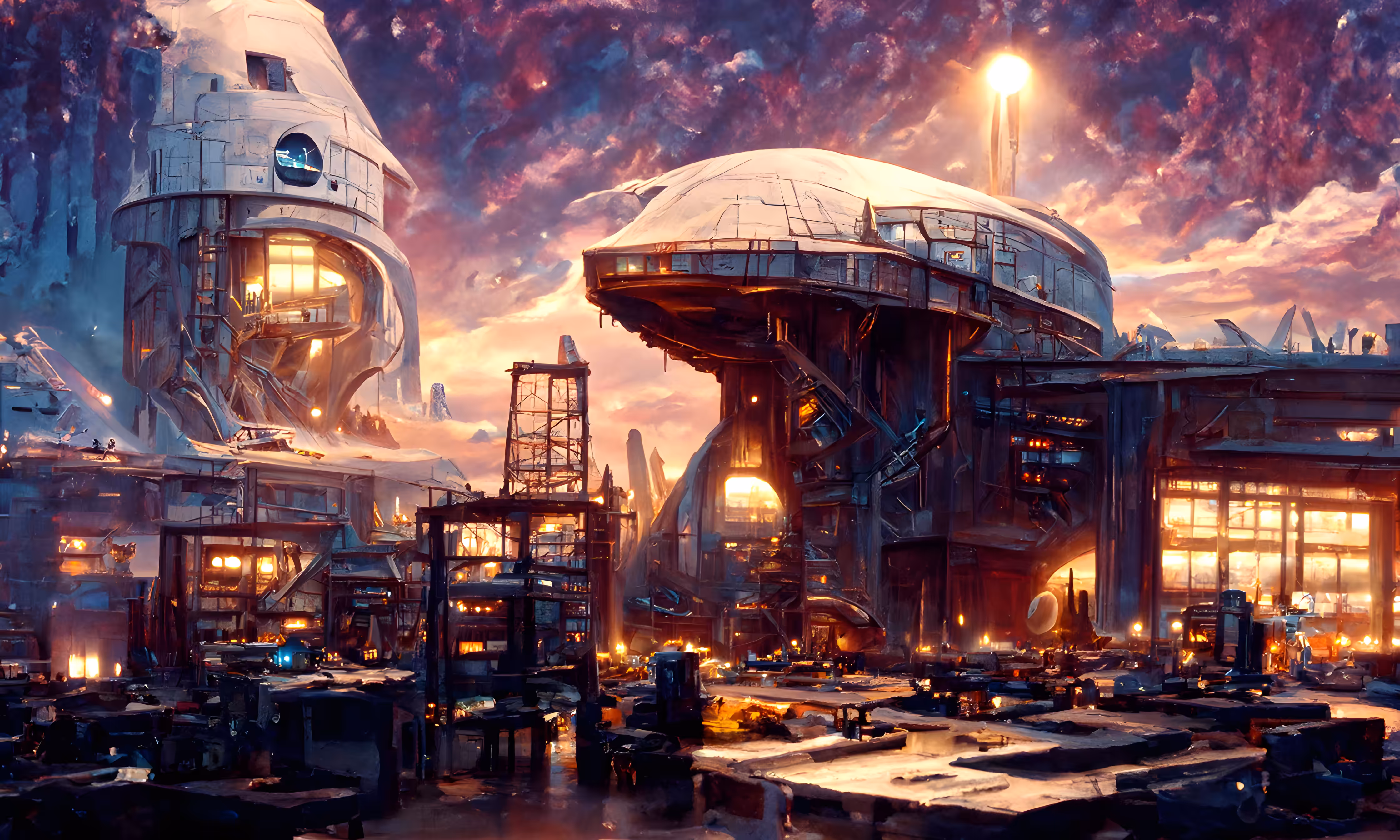 Escape capsule manufacturing facility