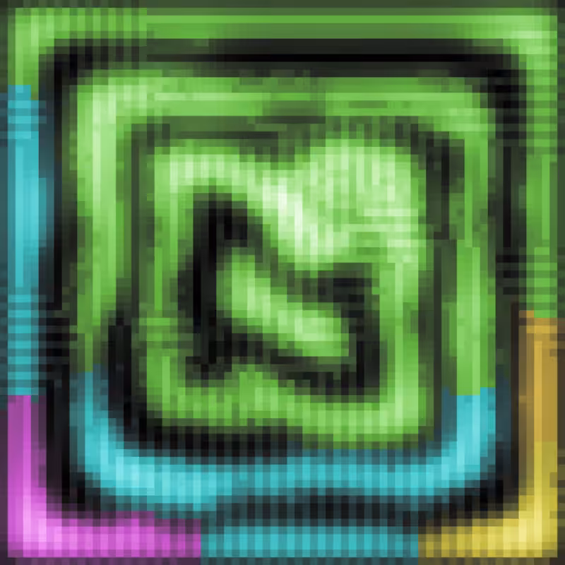 Rainbow Ripples Automaton #14