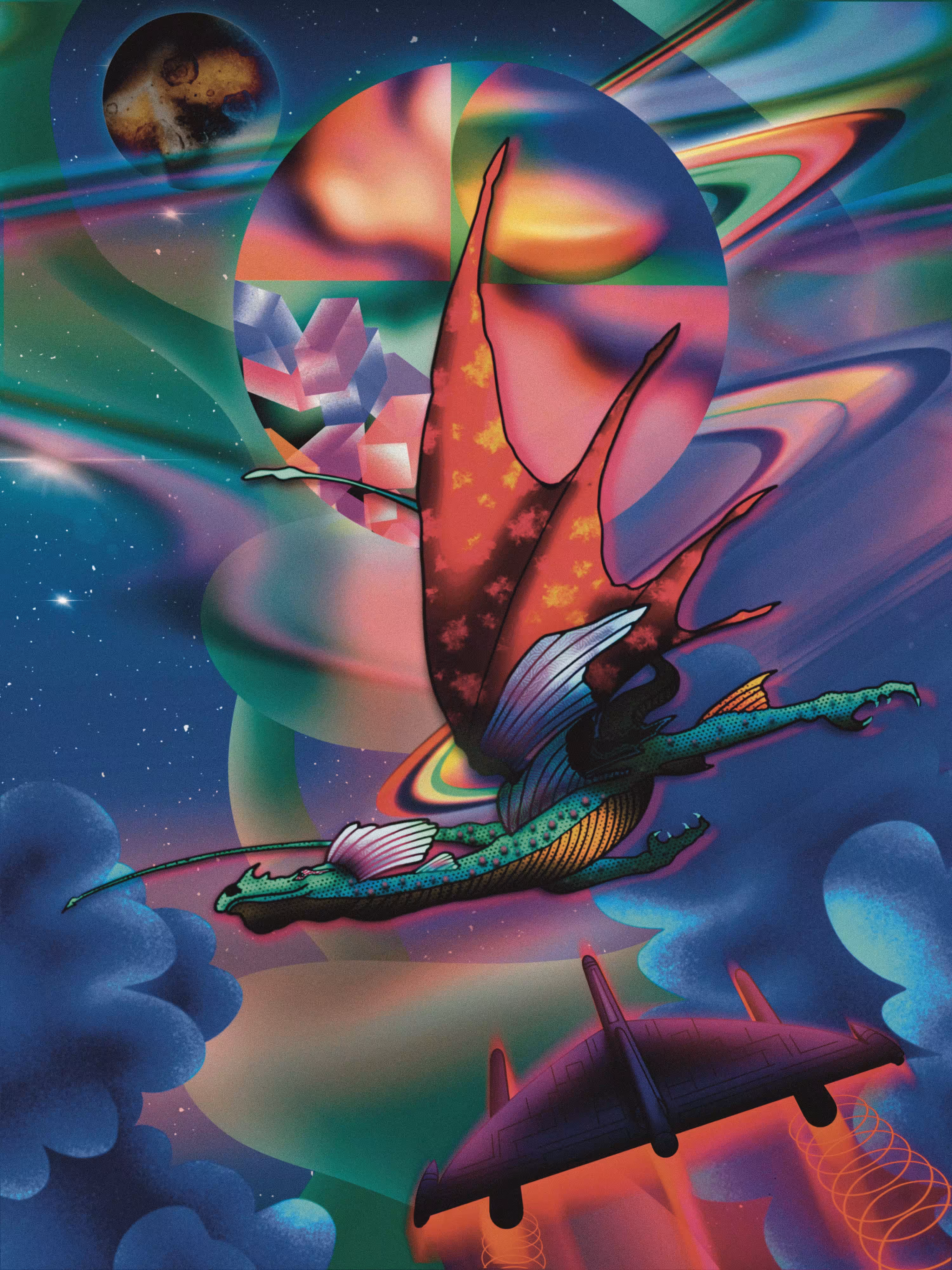 Ancient Being In The Constellation Of Cygnus