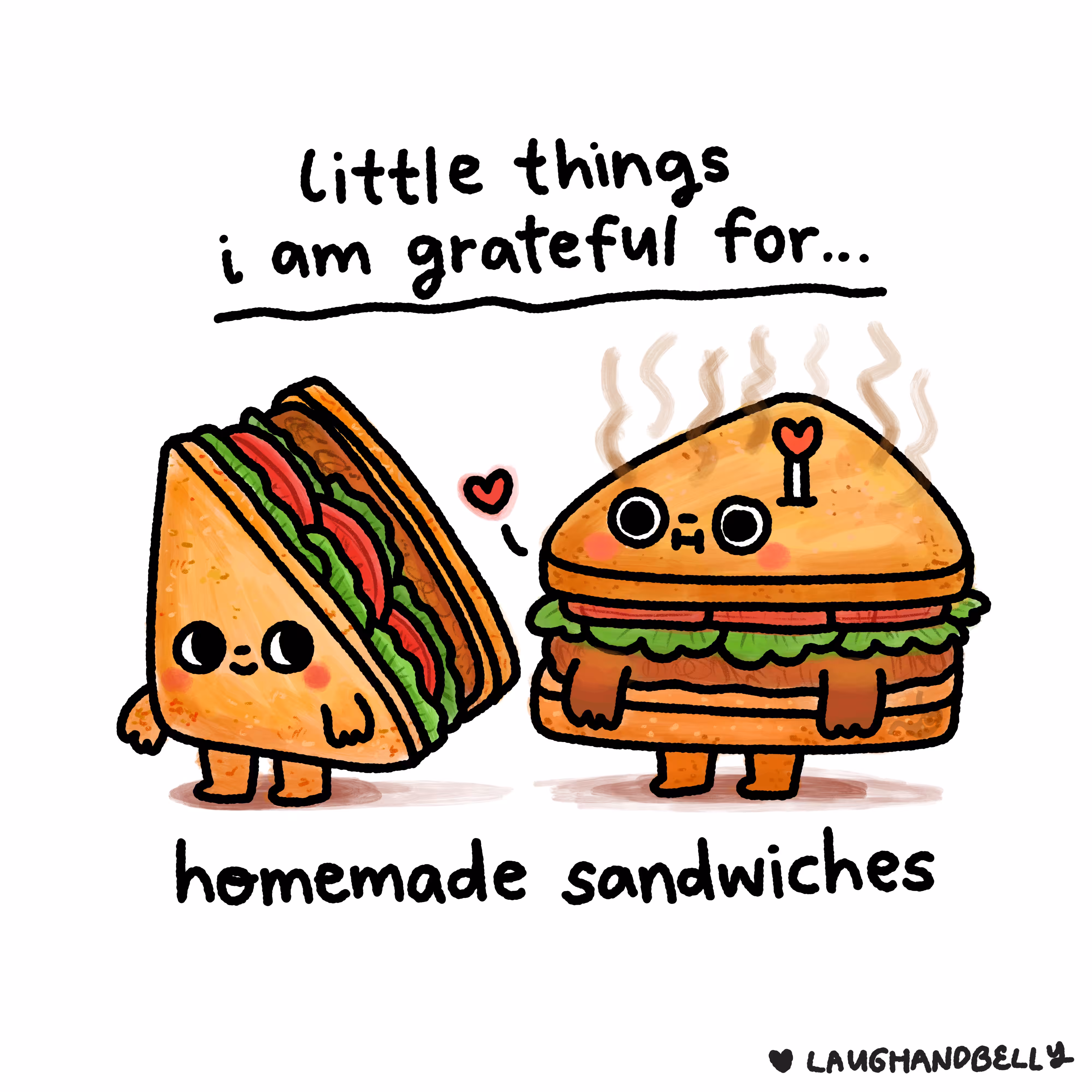 little things i am grateful for: Homemade Sandwiches