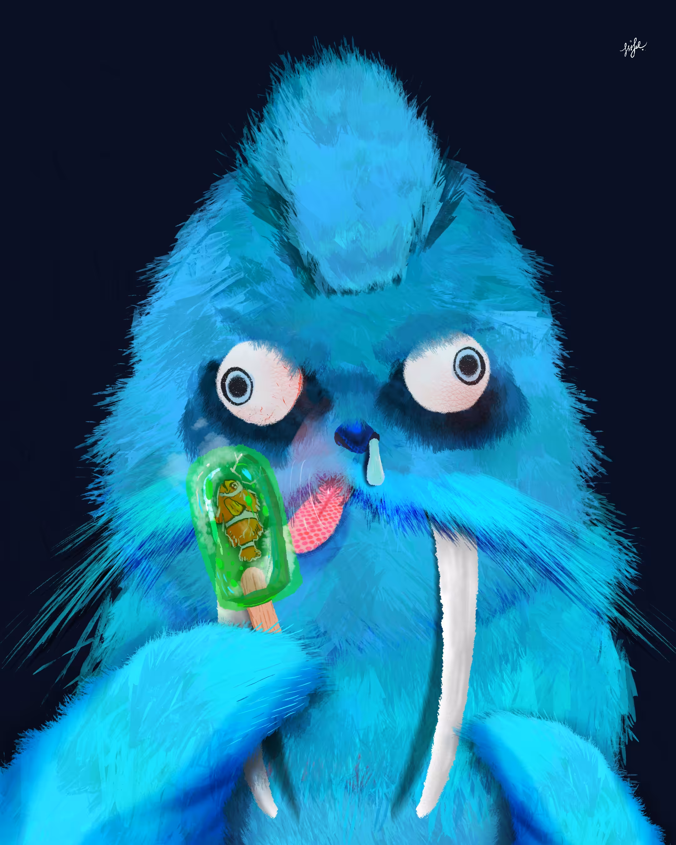 Depression Monster #0012
