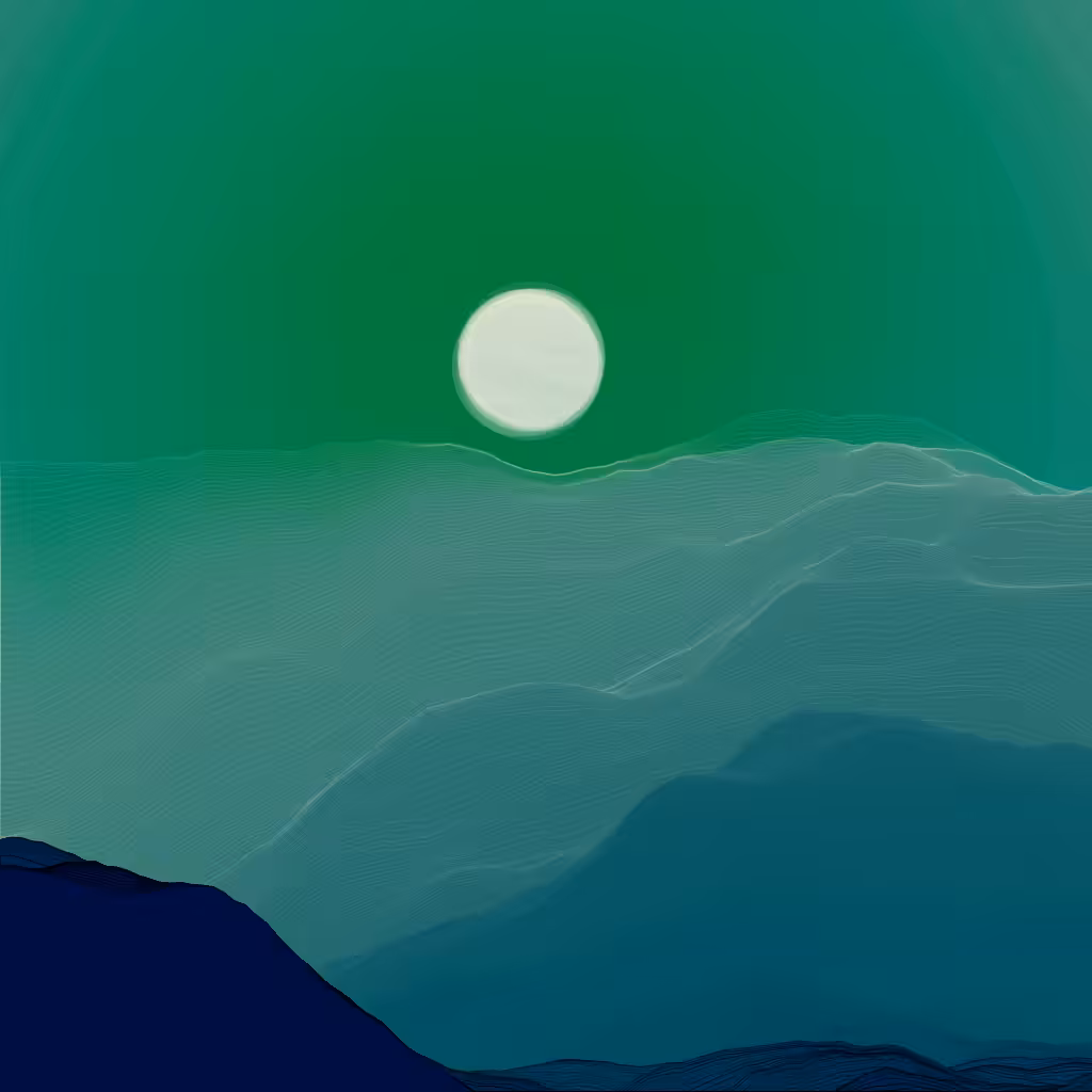 Valley at Dawn #95