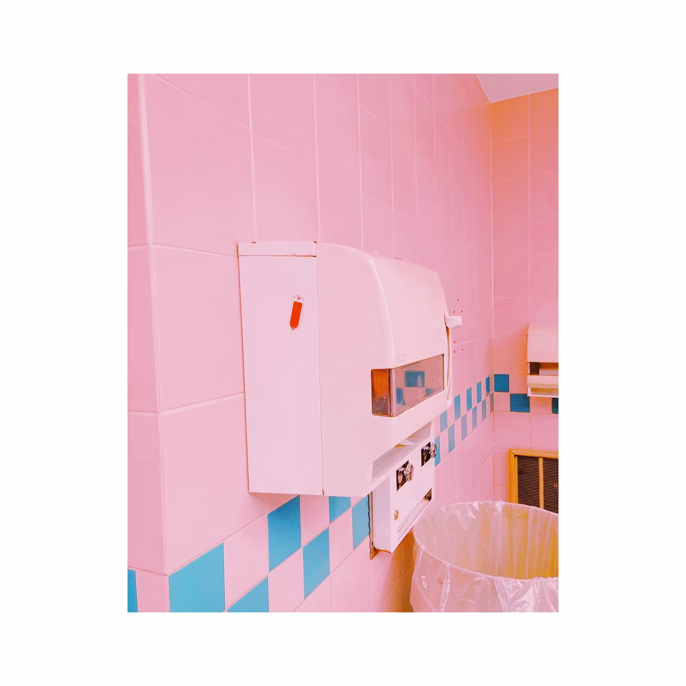Pretty in Pink- Washroom 02