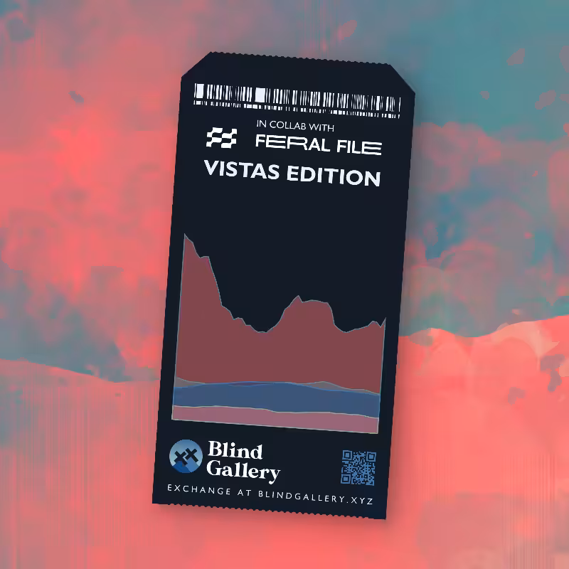 Blind Gallery Mint Pass (Vistas Edition) #237