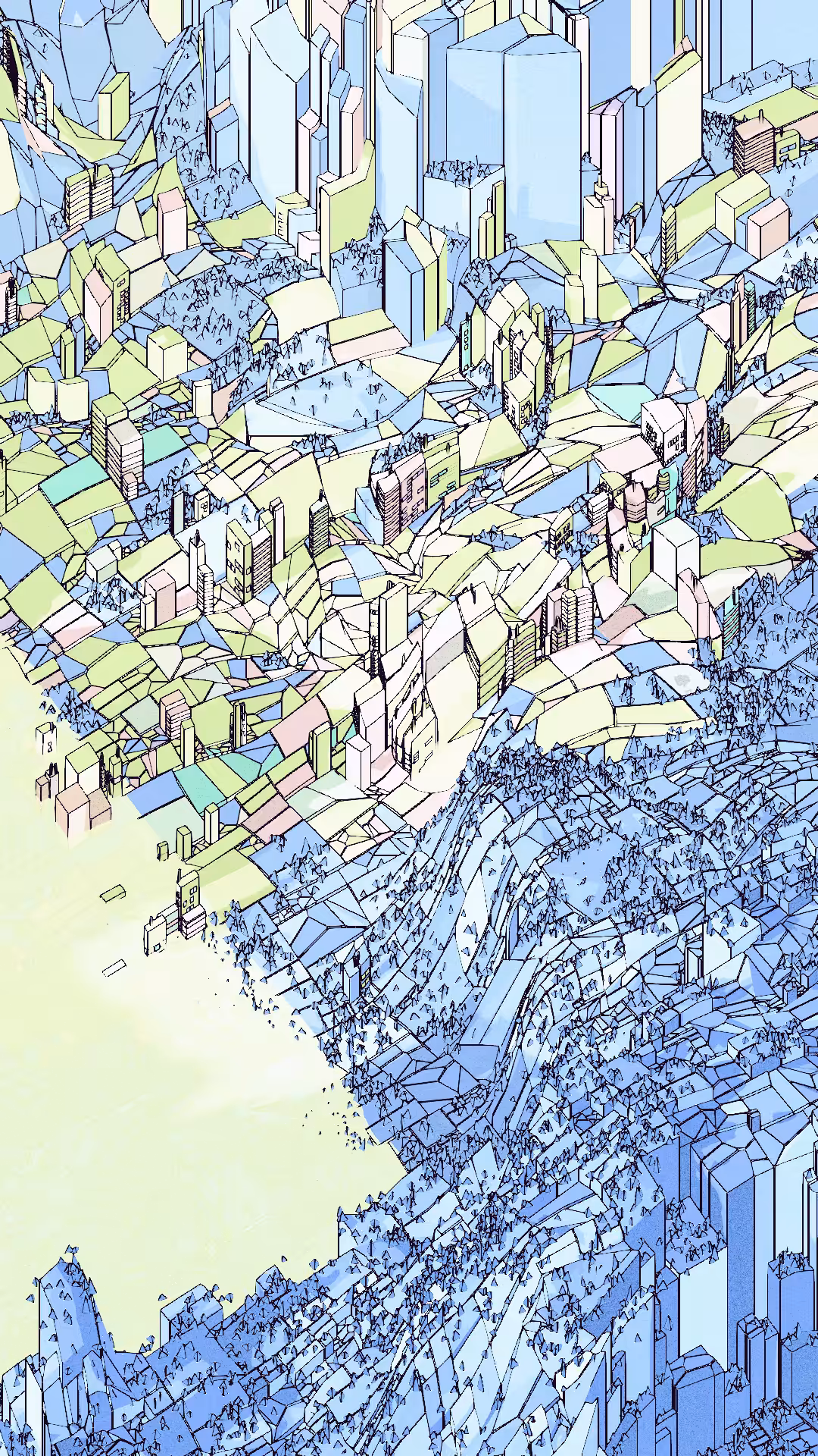 Artificial landscapes #55