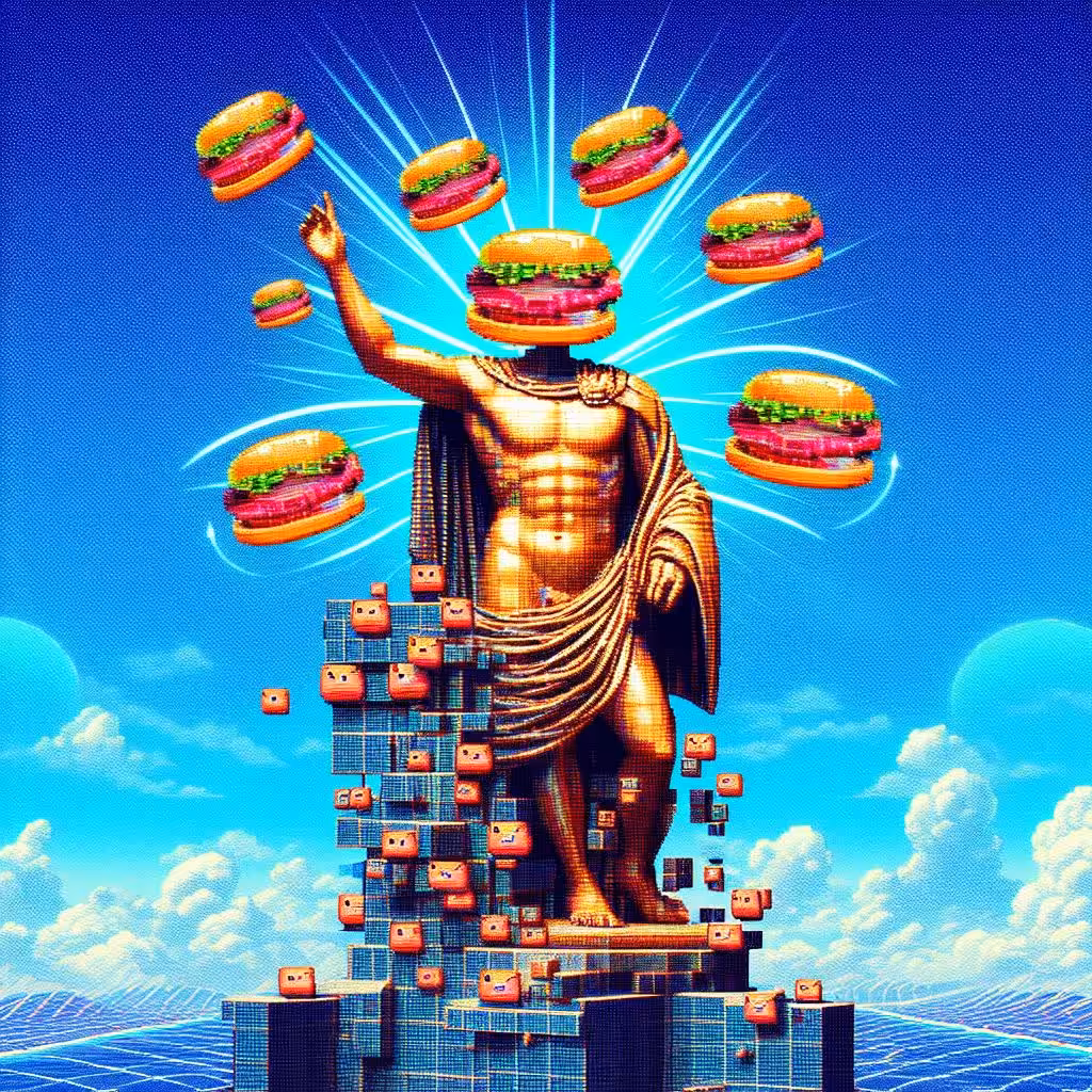 Pole With Extra Spamburger