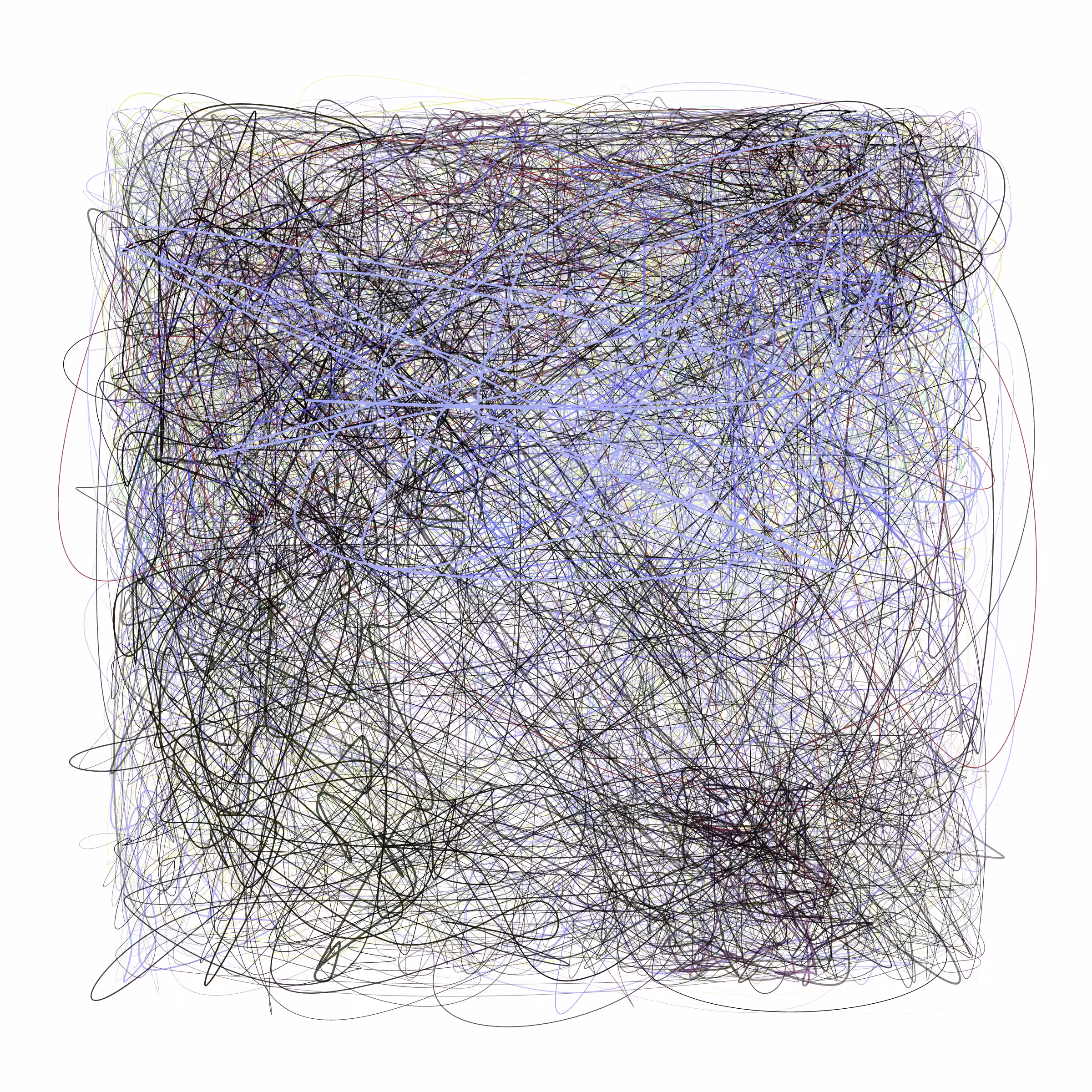 Scribbled Boundaries #631