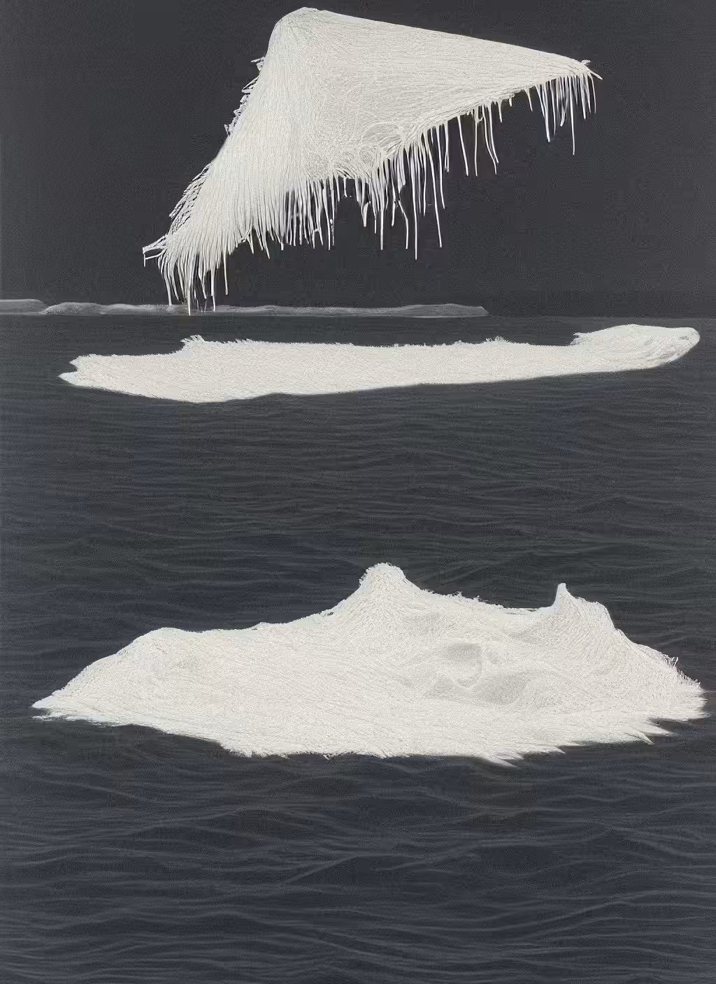 Icebergs, torn nets [2]