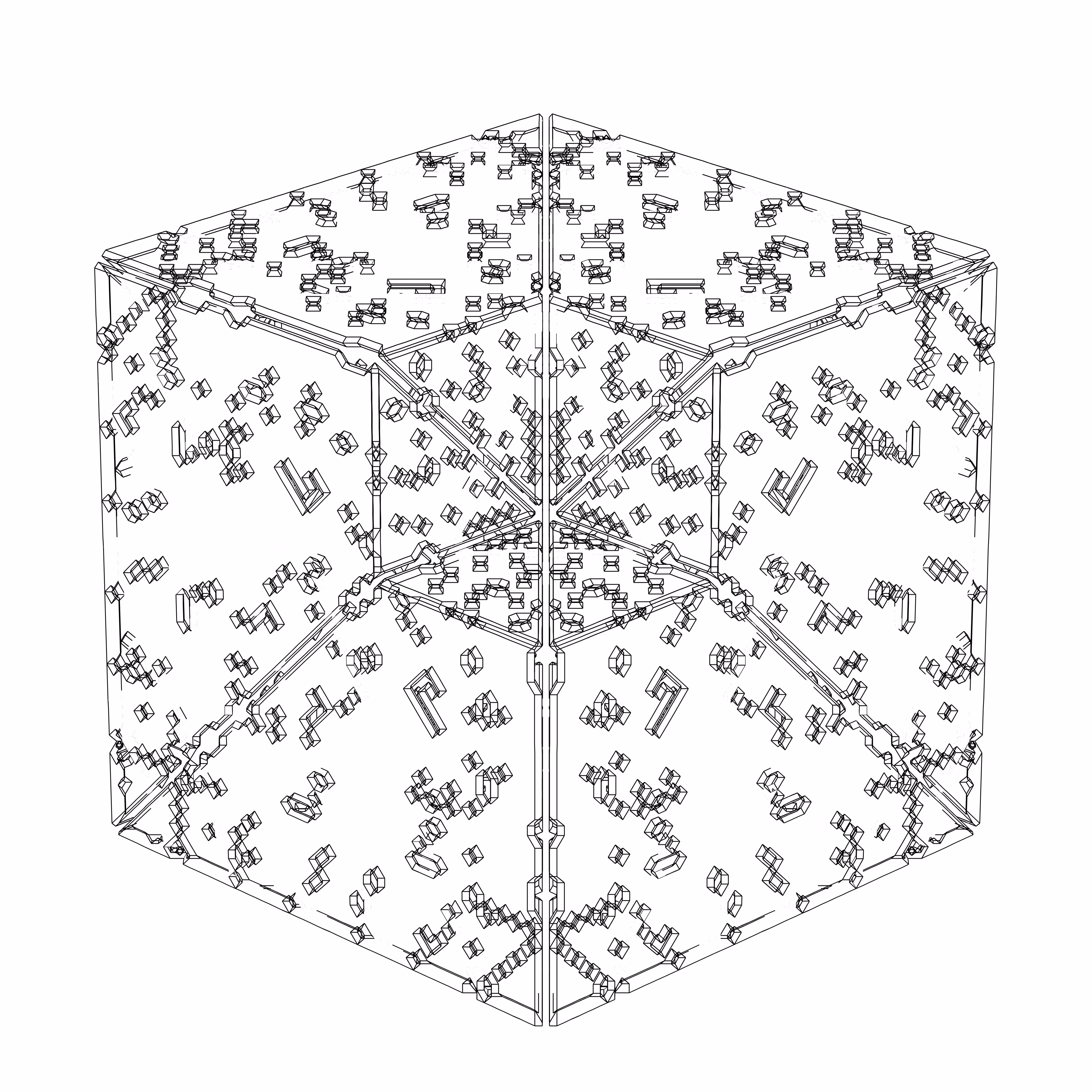 LL21 Alien Art Cube #32